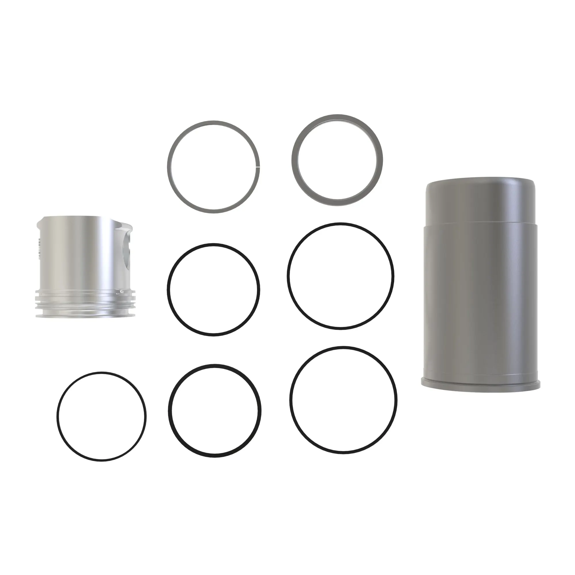 CYLINDER LINER W/PISTON AND RINGS