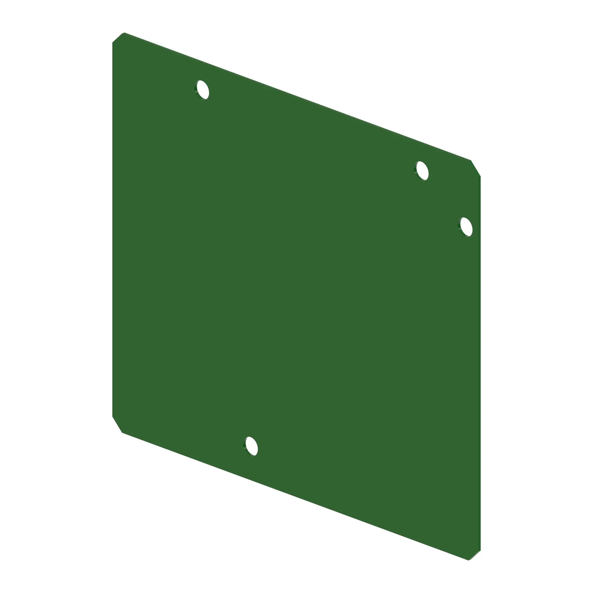 John Deere Air Deflector Mounting Plate - H216102