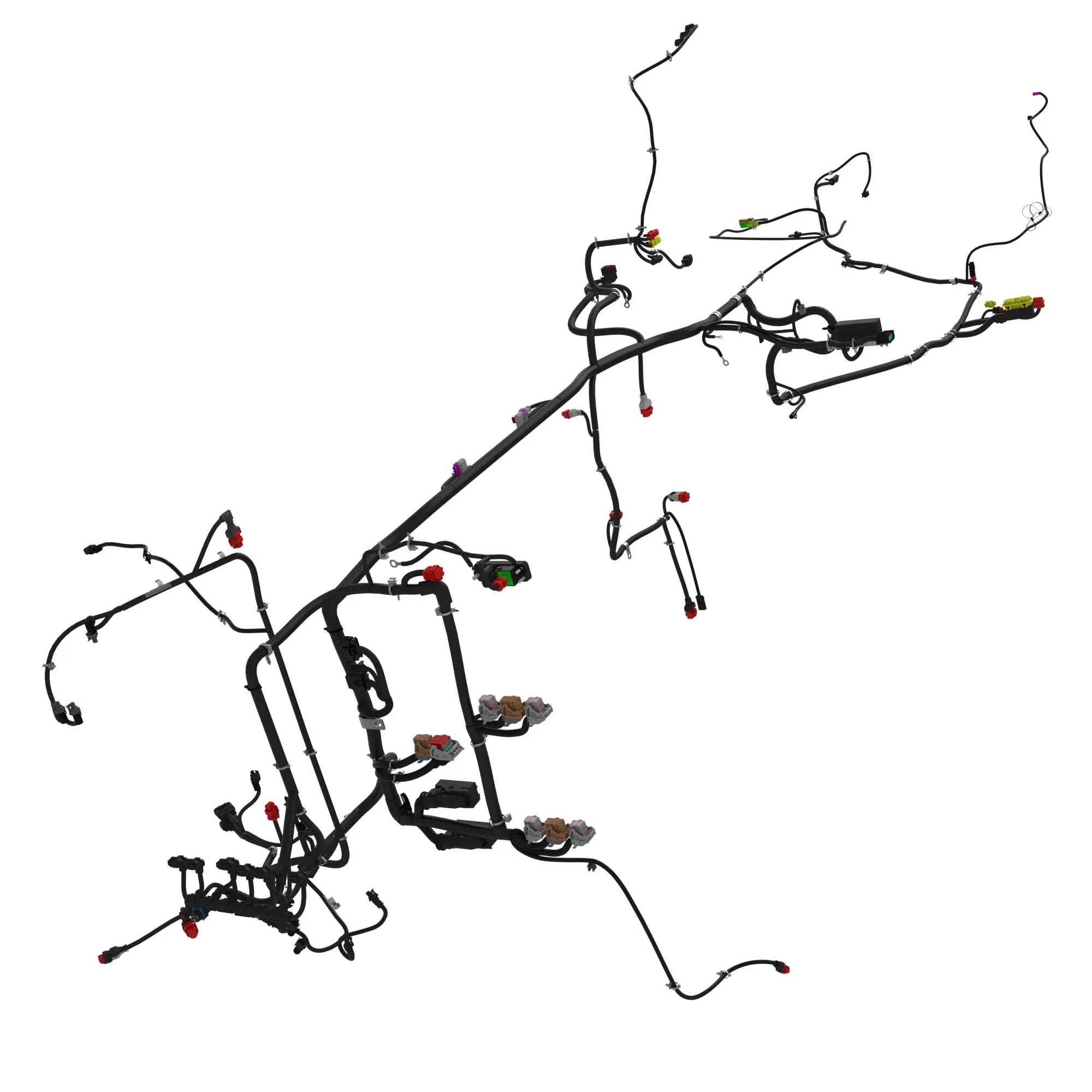 John Deere Chassis Wiring Harness, Final Tier IV - RE581464