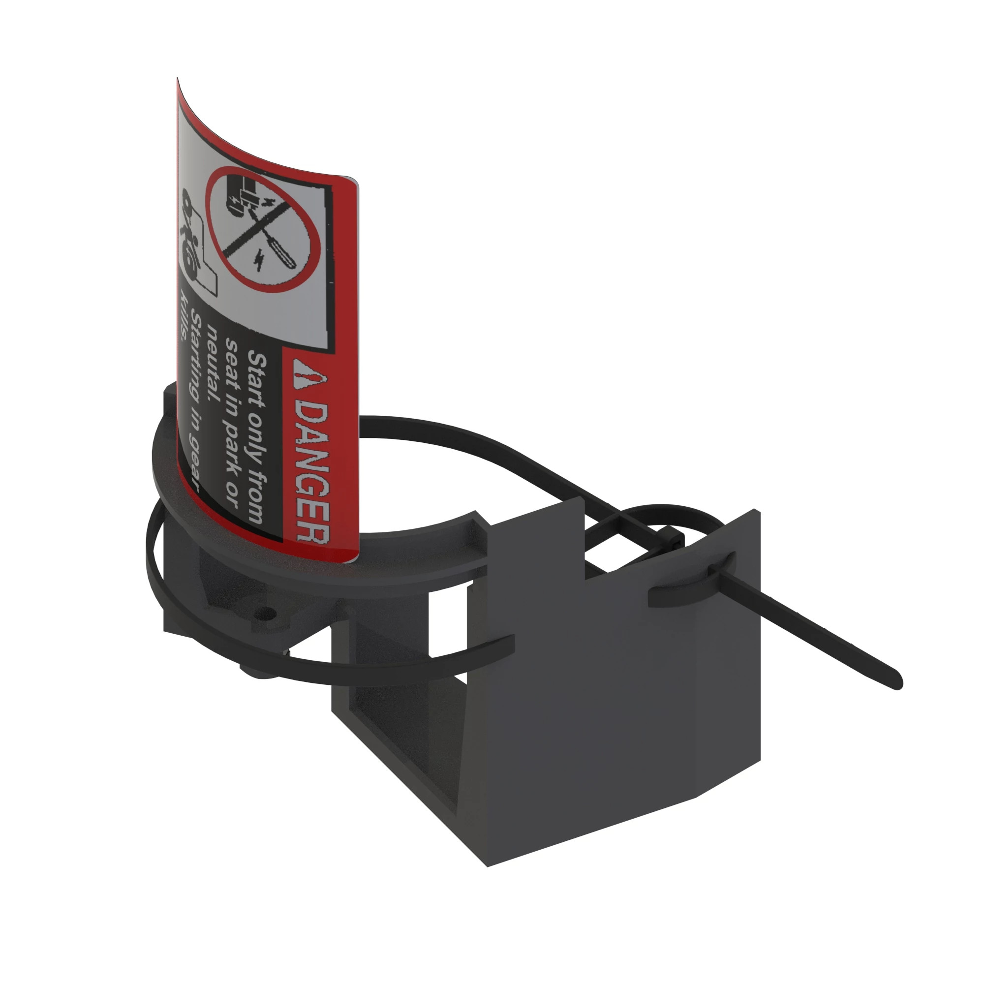 John Deere Starter Solenoid Cover Shield - RE41759