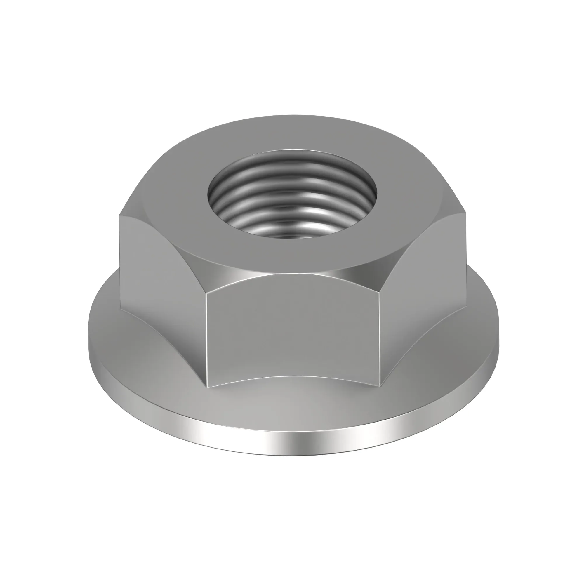 John Deere Hexagonal Flange Nut, 1/2" - A11455