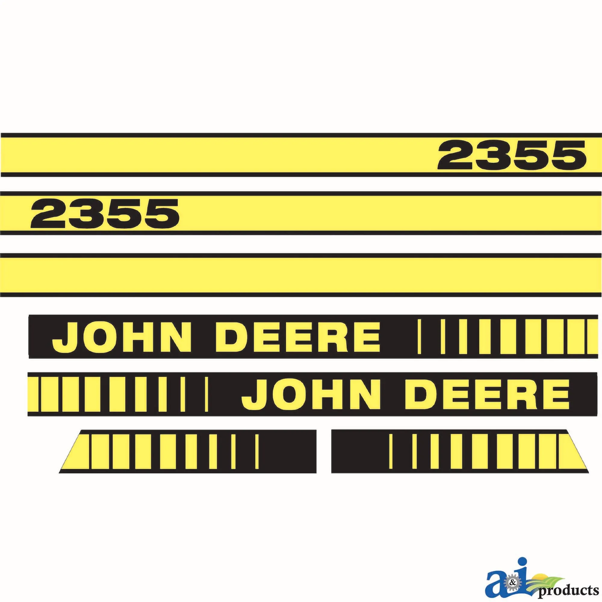 A&I Products Label Kit, Hood - A-JD408