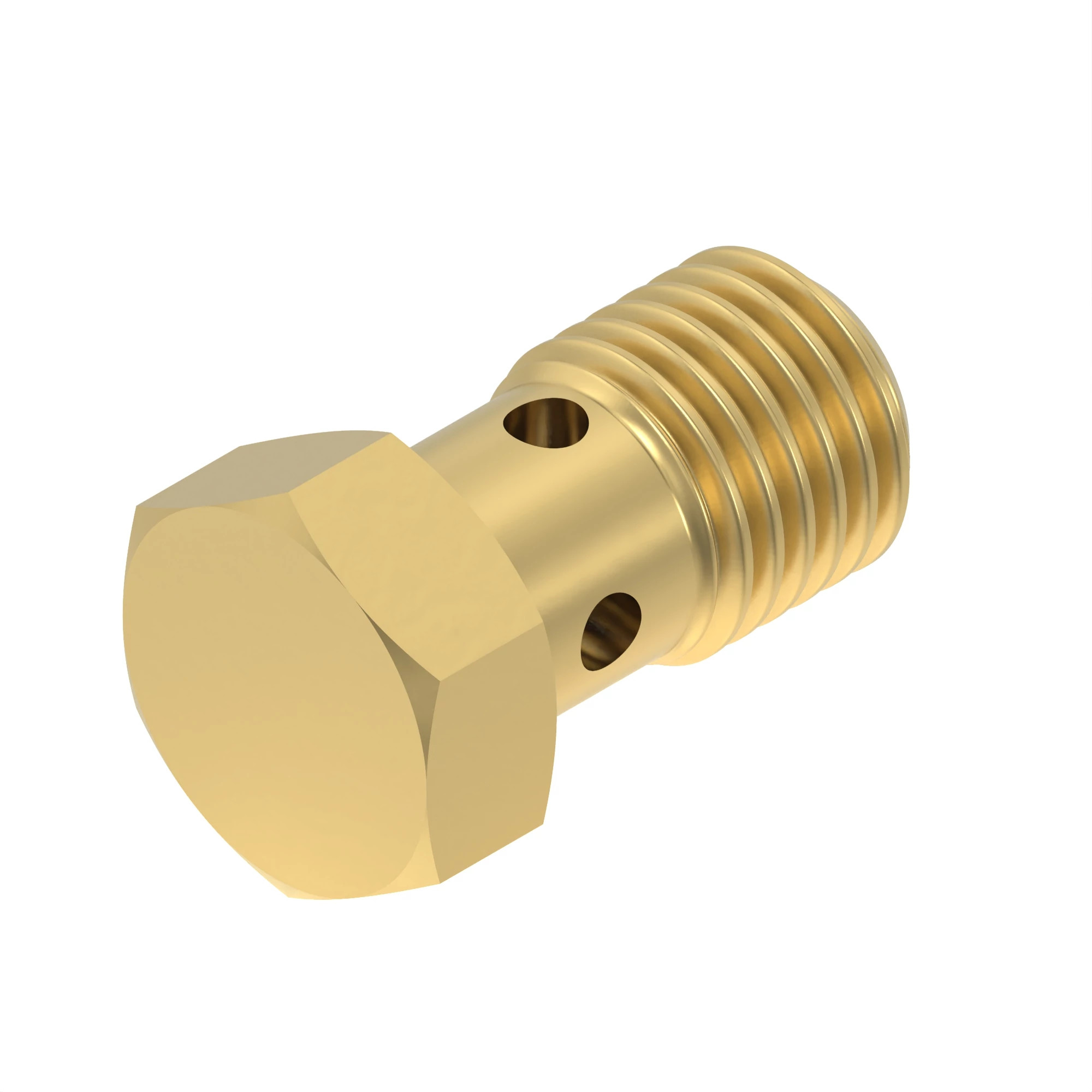 FITTING, BANJO SCR, METRIC, 4-HOLE