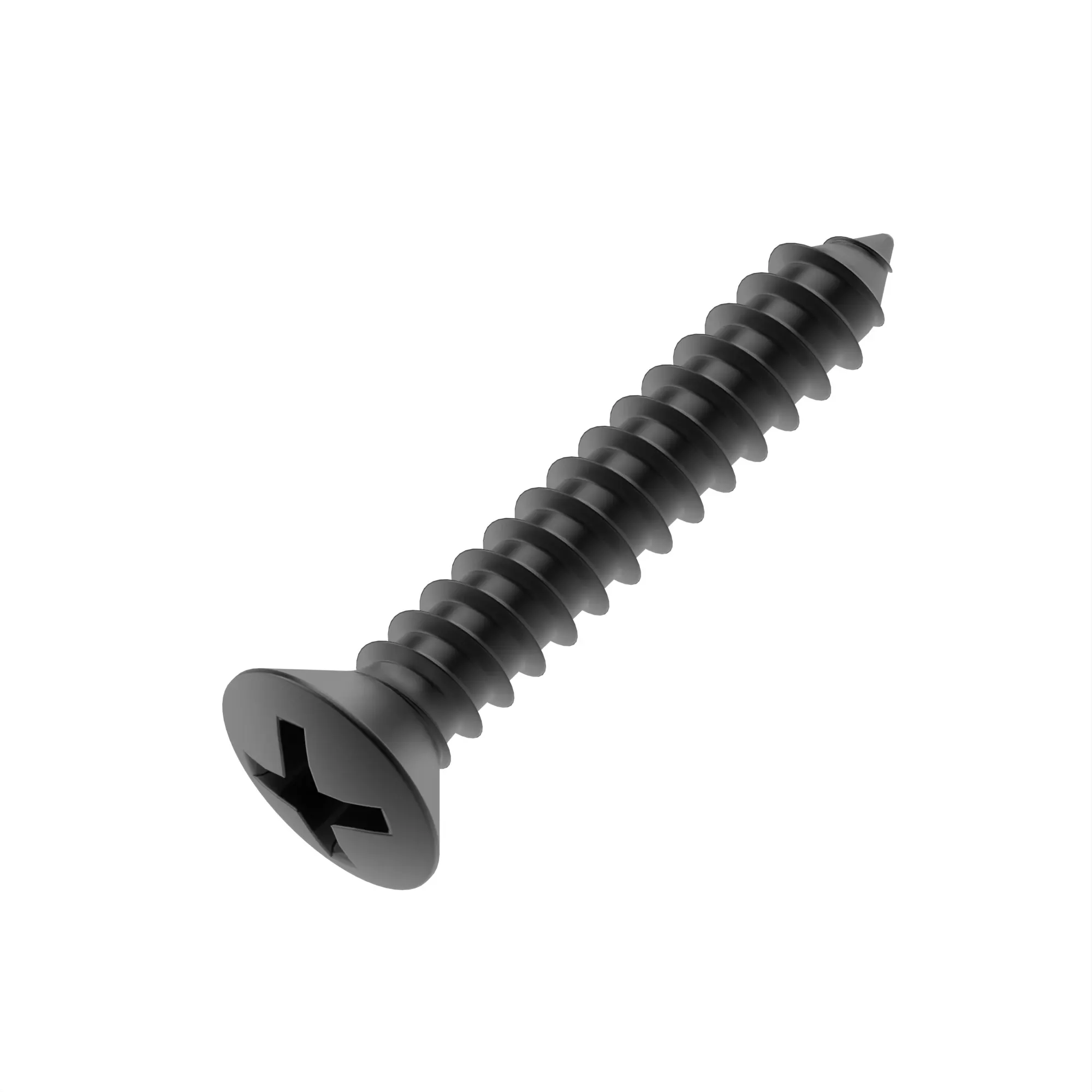 John Deere Countersunk Head Self-Tapping Screw, 0.165" X 0.984" - H132899
