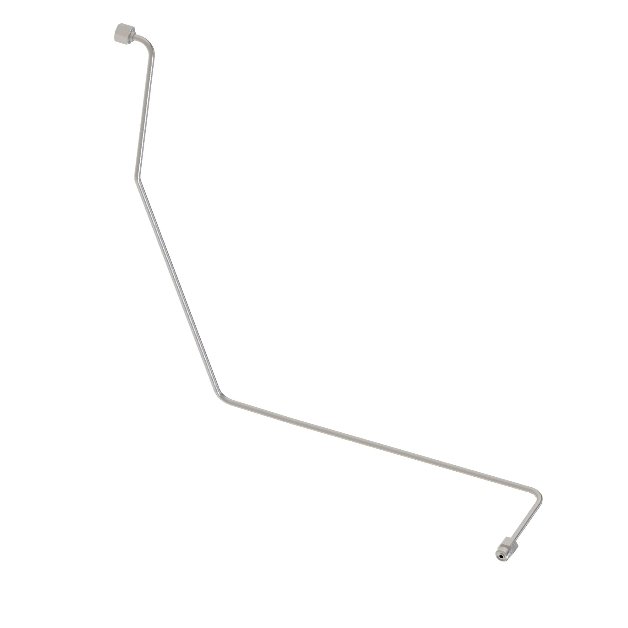John Deere Left Side Lower Brake Line - AH160610