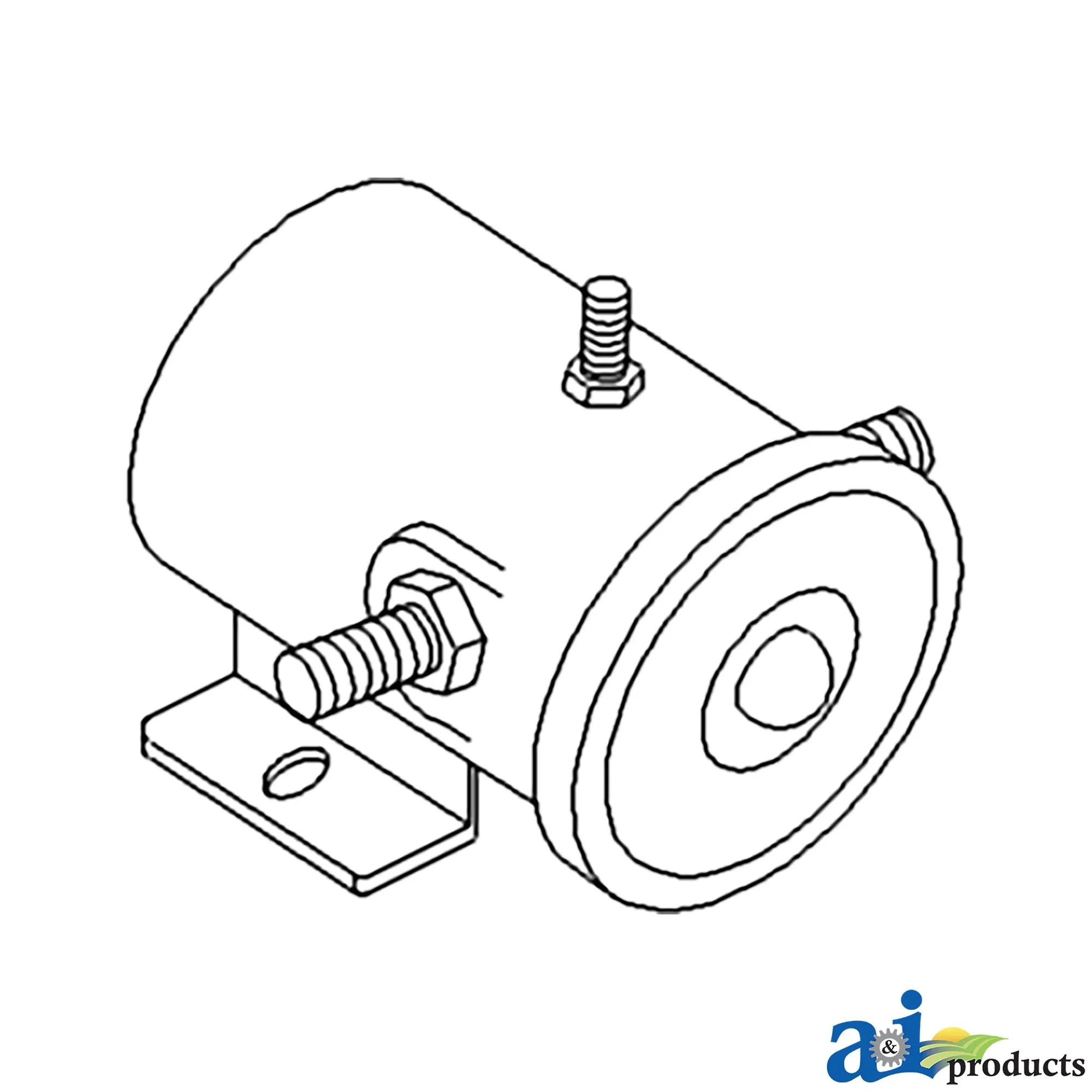 A&I Products Relay Solenoid Switch, 12 Volt - A-AM53945