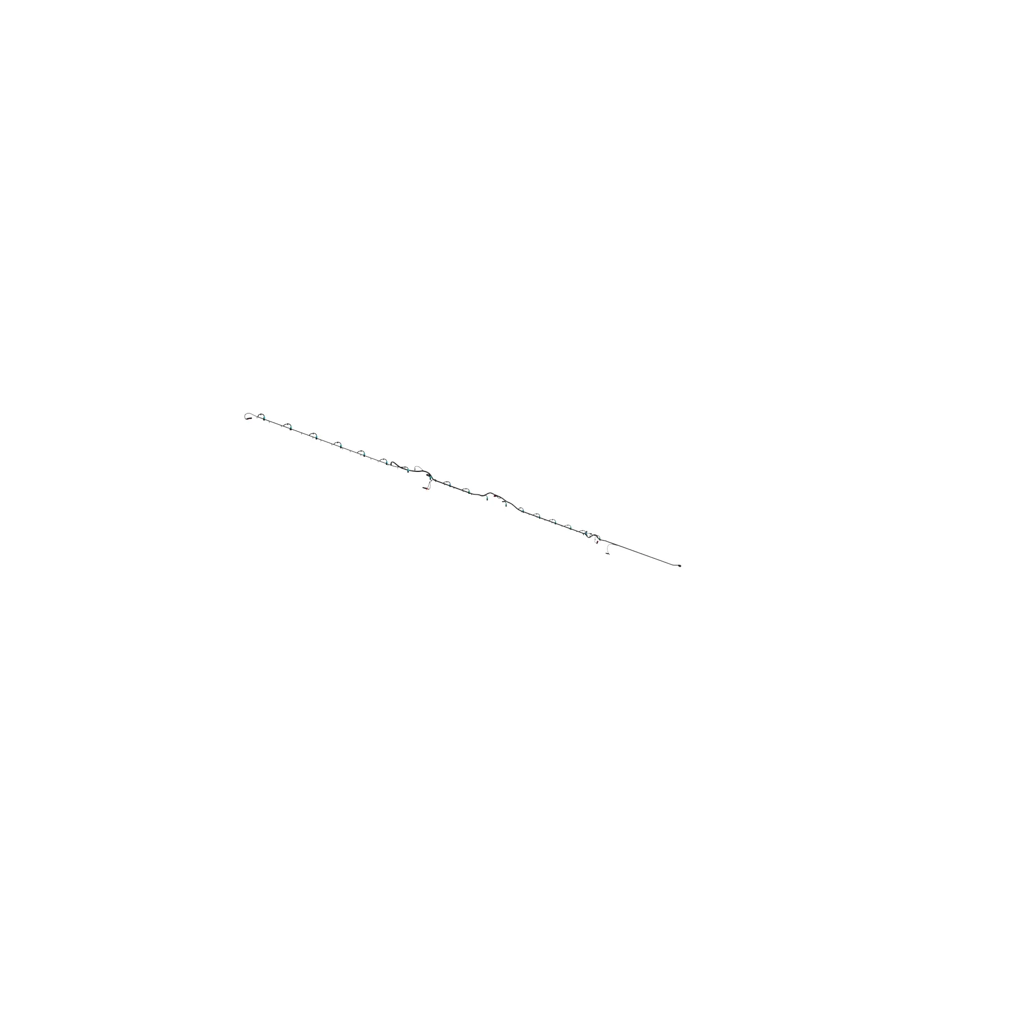 WIRING HARNESS, CF - 40M 50CM OUTER