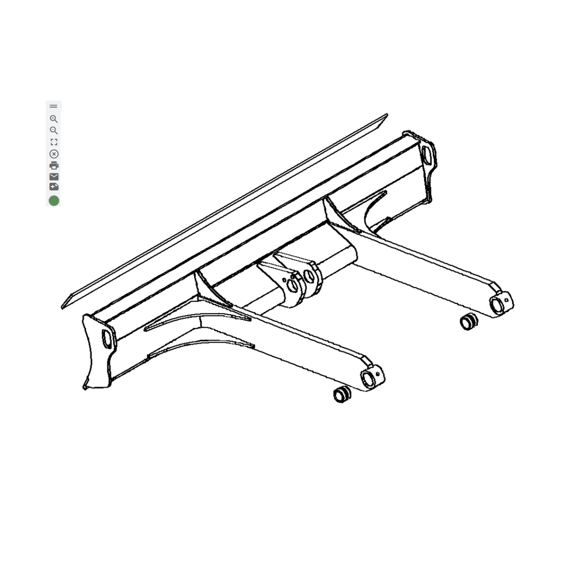 John Deere Blade - FYD40002199