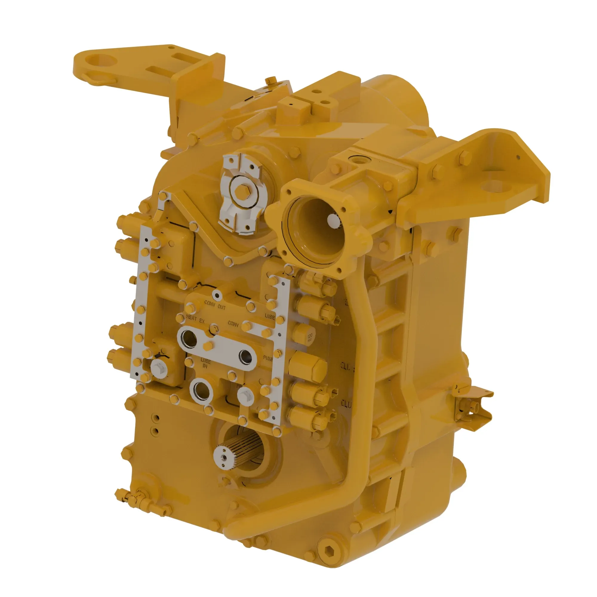 TRANSMISSION DD W/O WINCH, PAINTED 548, 648, 748 DD