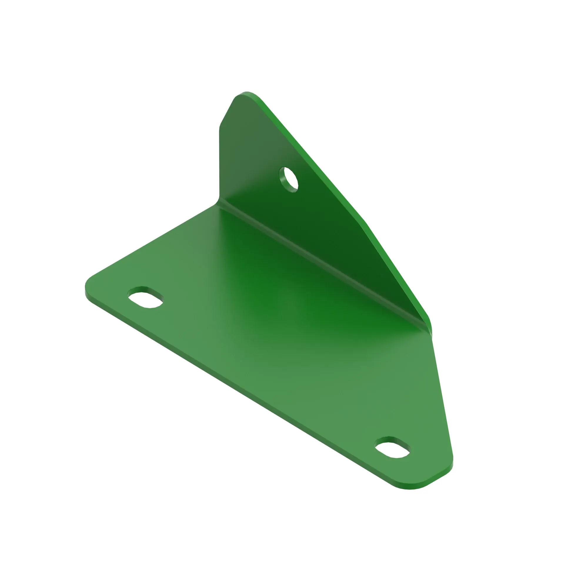John Deere Steering Hydraulic Line and Fitting Bracket - KK22313