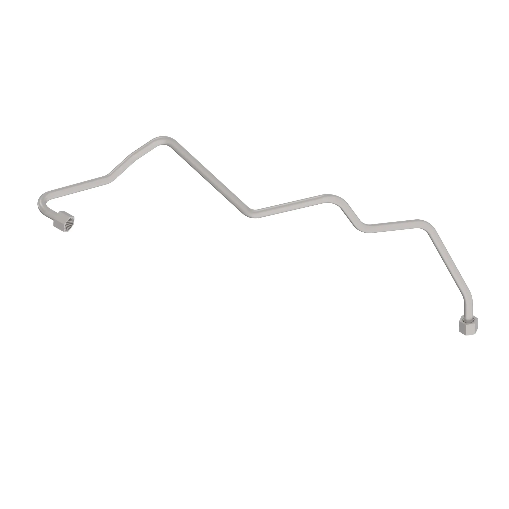 John Deere Brake Valve Oil Line with Fittings - TA31511