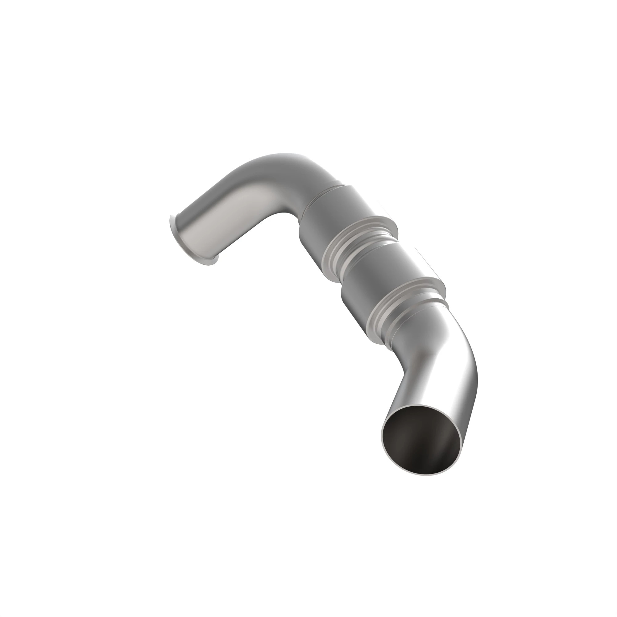 EXHAUST PIPE, FLEX TIER II; A-POST