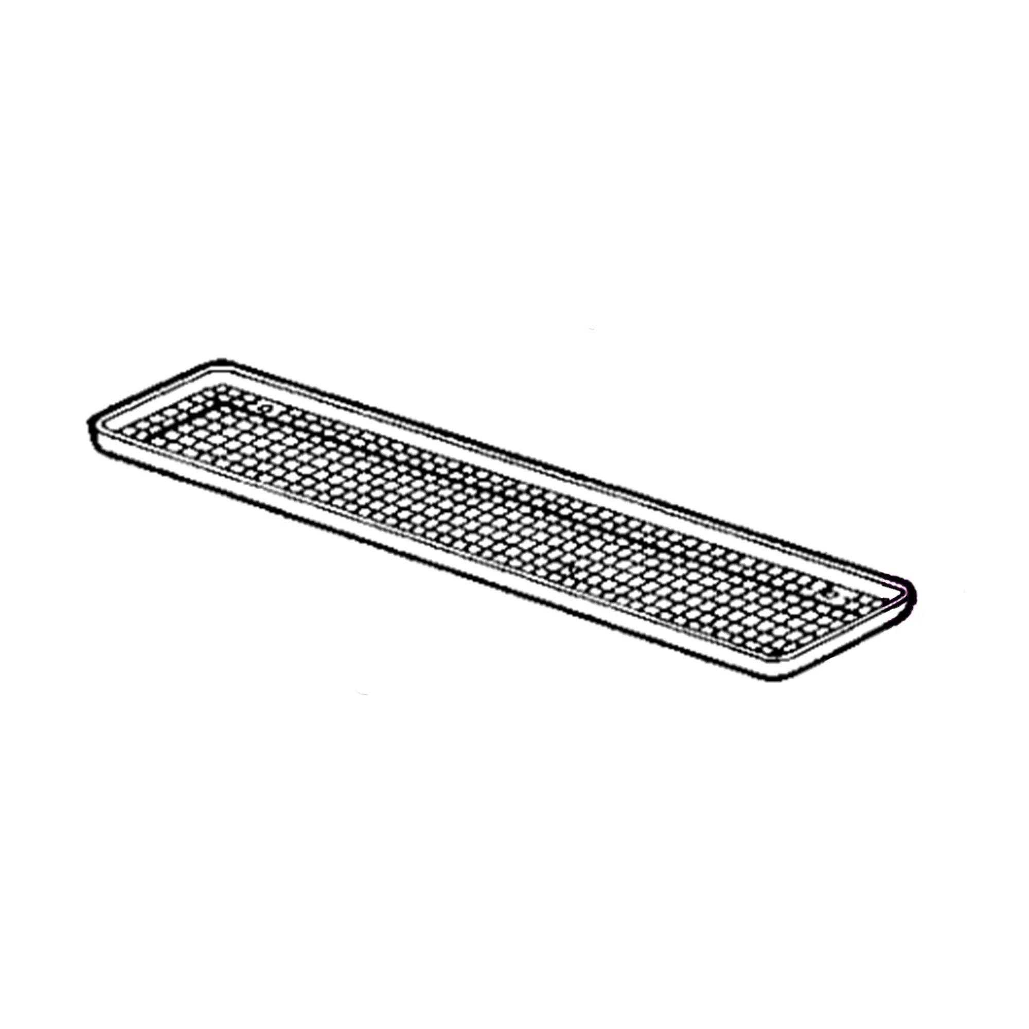John Deere Cab Recirculating Air Filter Frame for Engine and Tractor - R72487