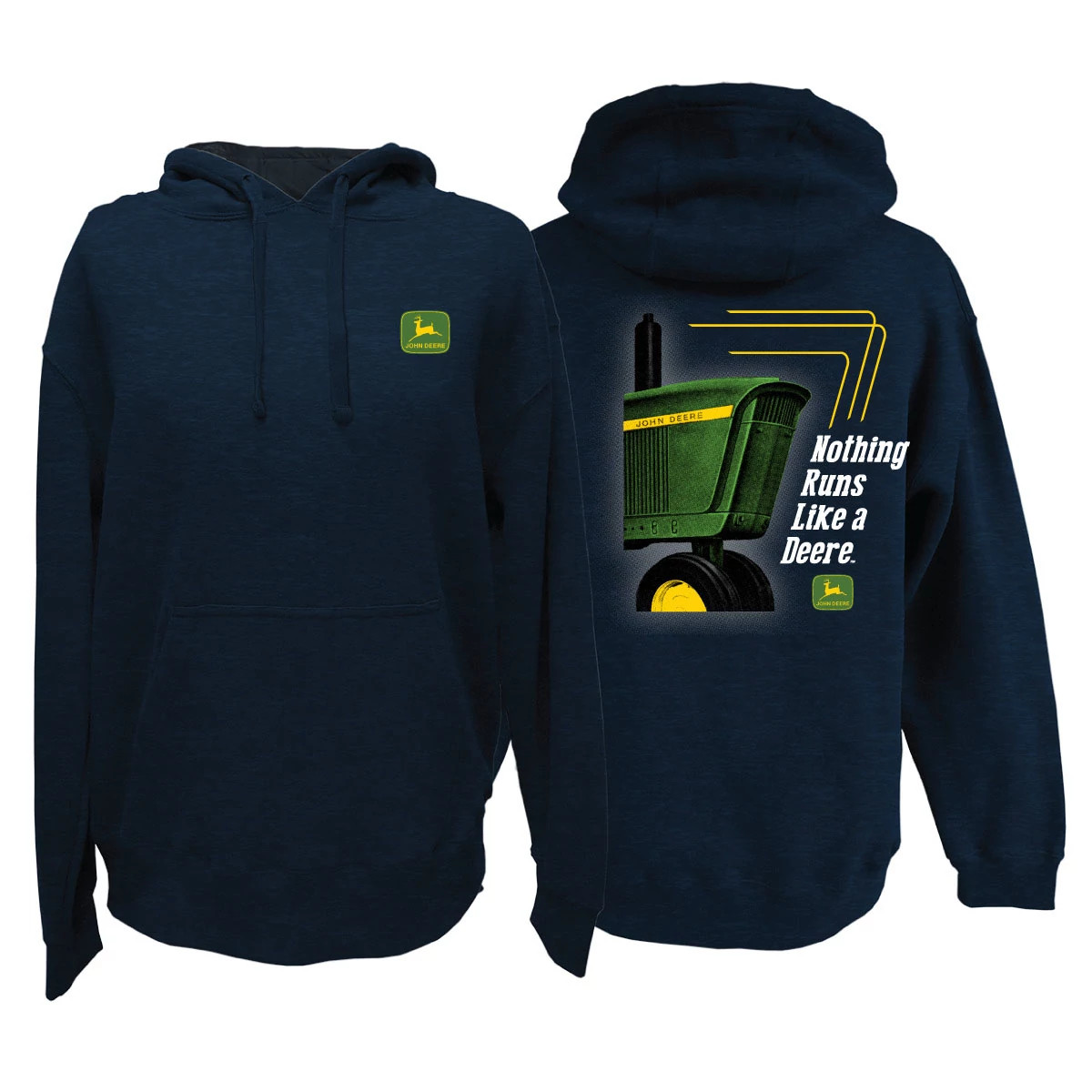 Nothing Runs Like a Deere Hoodie