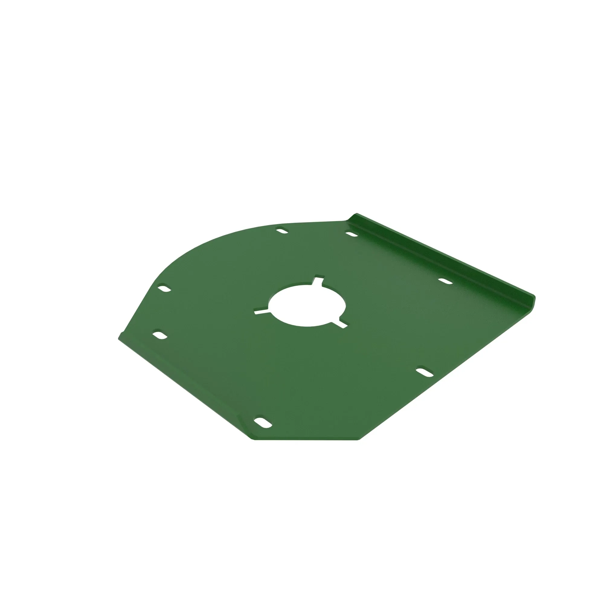 John Deere Left Side Bearing Cross Auger Reinforcement - HXE137973