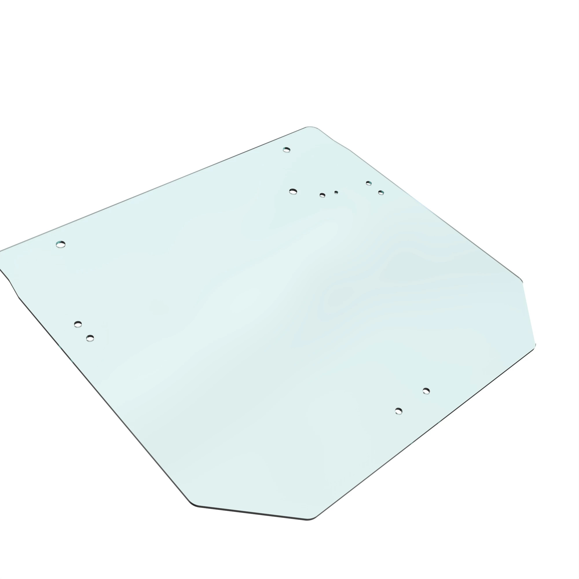 R261272: Rear Glass Windowpane