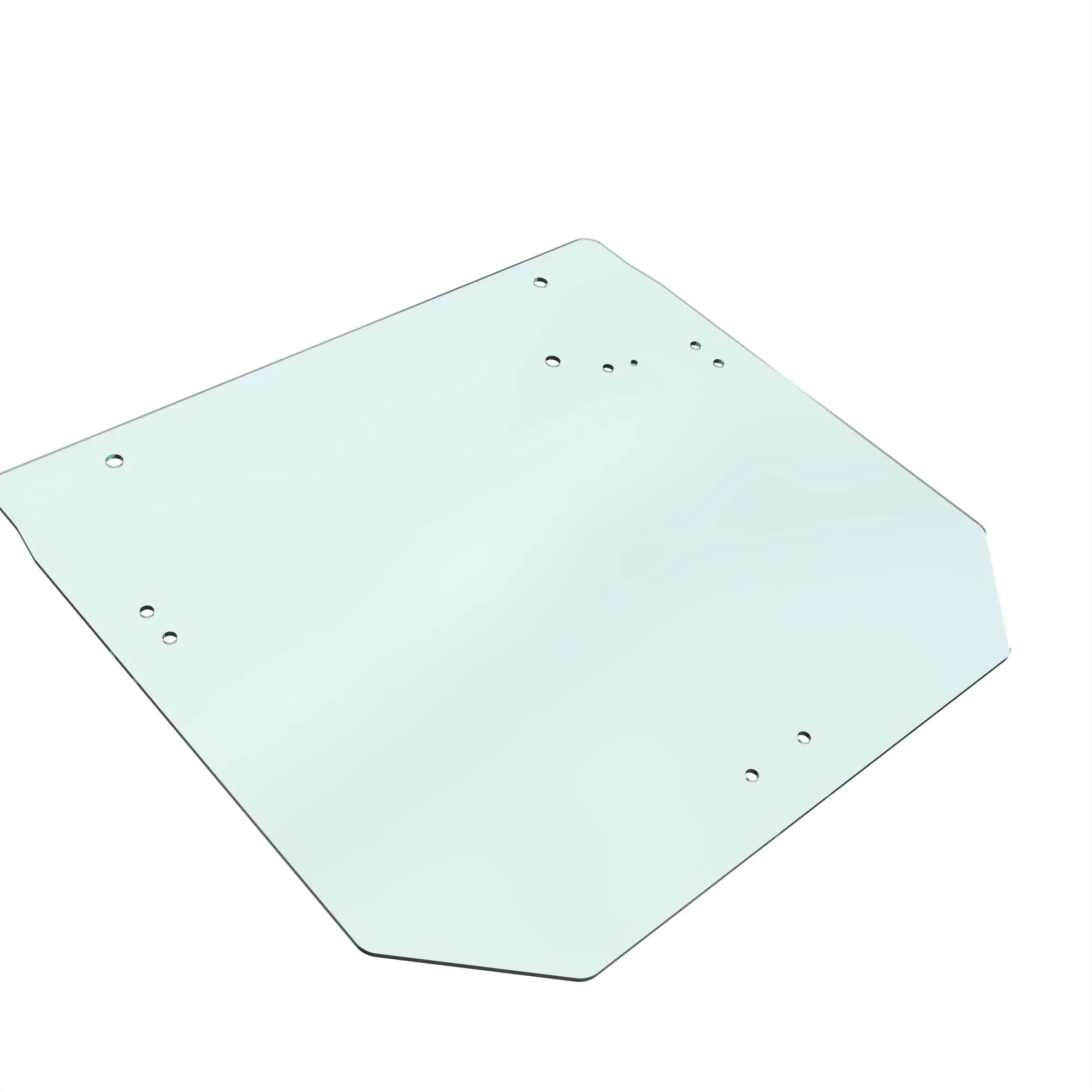 R261272: Rear Glass Windowpane