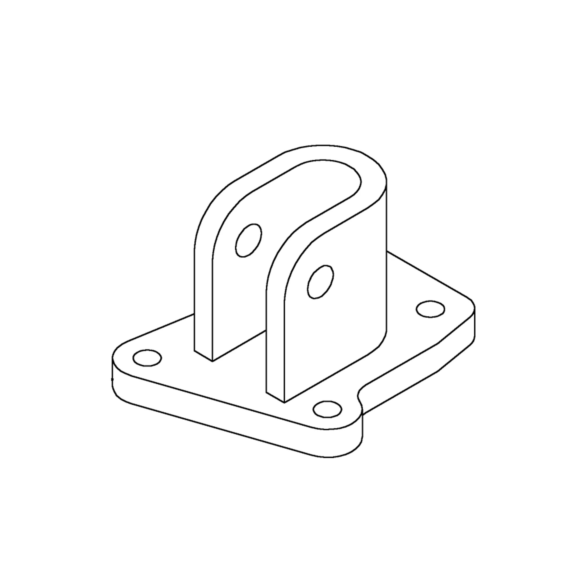 BRACKET, BRACKET, LIFT CYLINDER (LV