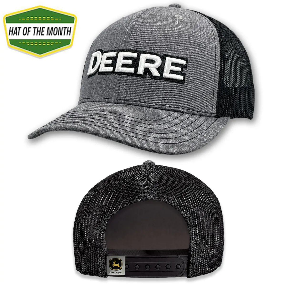 DEERE Mesh Hat - Gray