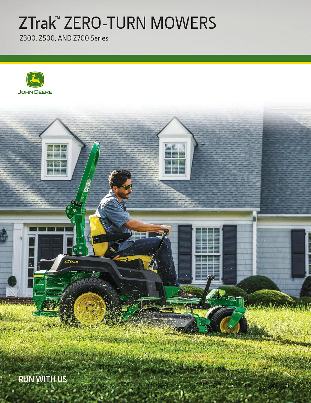 ZTrak Zero-Turn Mowers Brochure cover