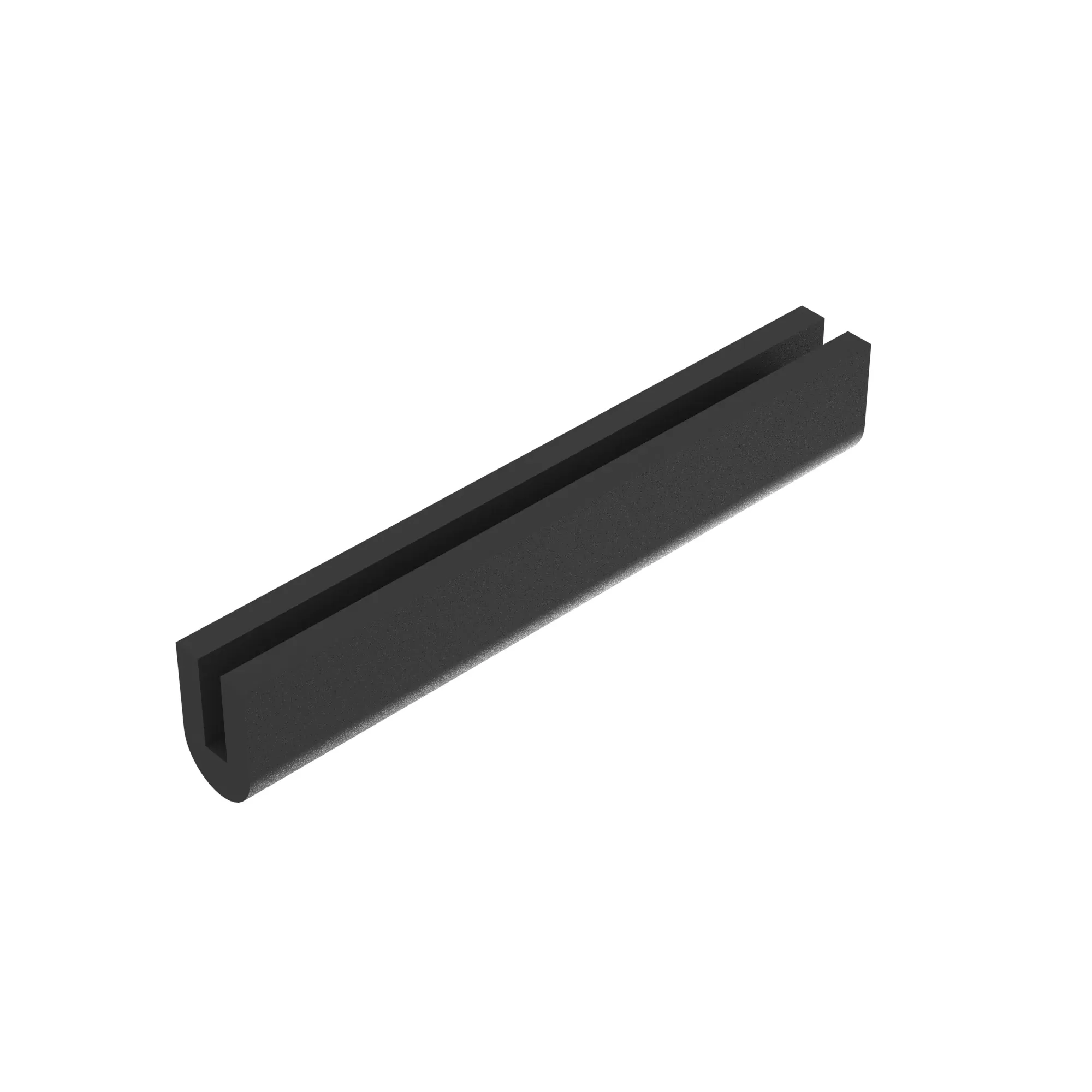 John Deere Rubber Reinforced with Metal Weatherstrip - F680151