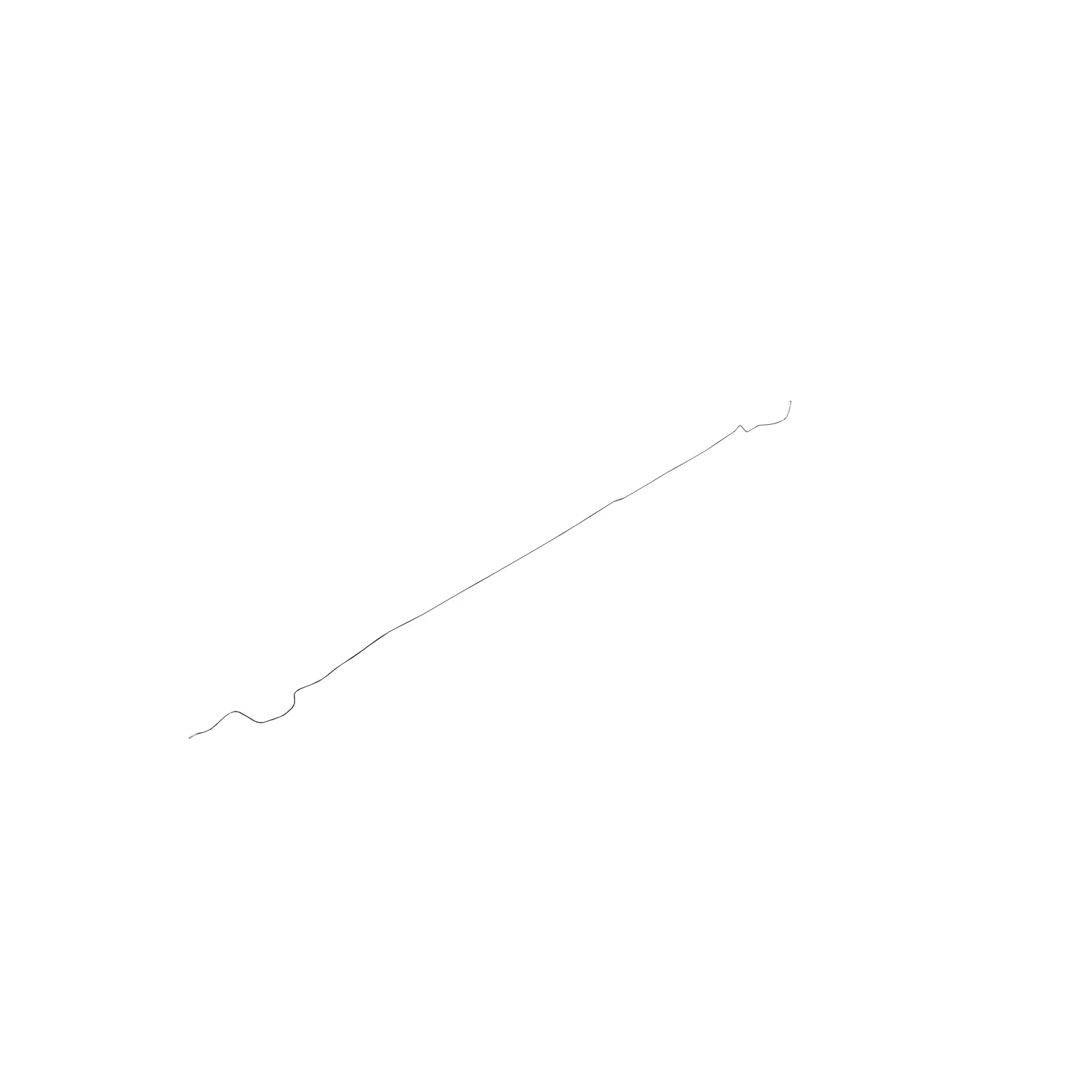 John Deere Hydraulic Hose - AKK29653