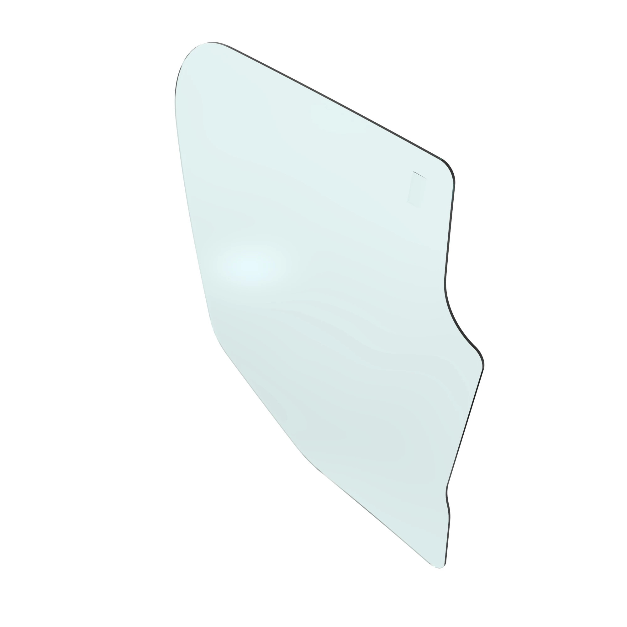 M176598: Janela de Vidro Temperado com Medidas 787mmx666,4mm e Espessura de 5mm da Estação do Operador