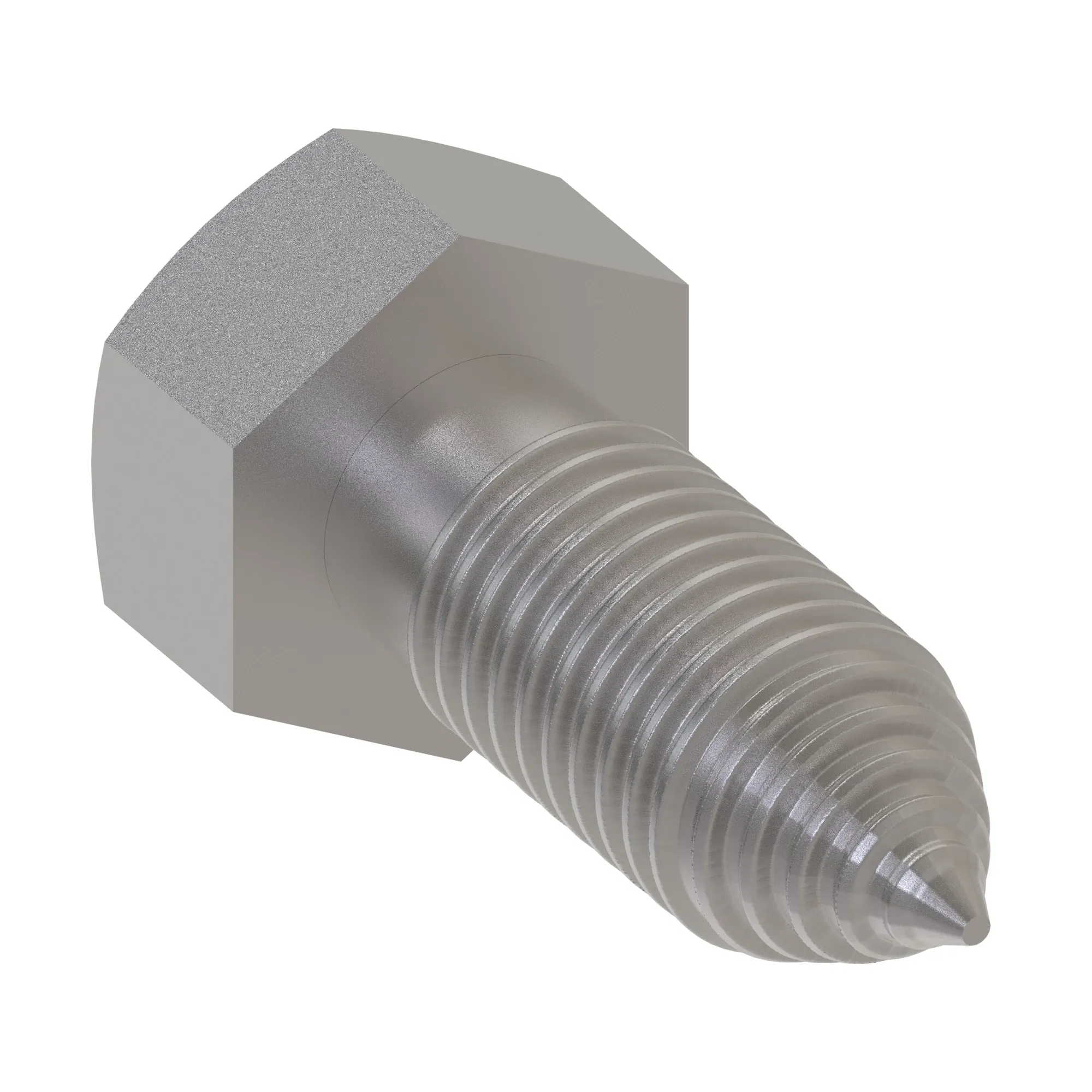 John Deere Hexagonal Head Self-Tapping Screw, 0.19" X 0.512" - 37M7039
