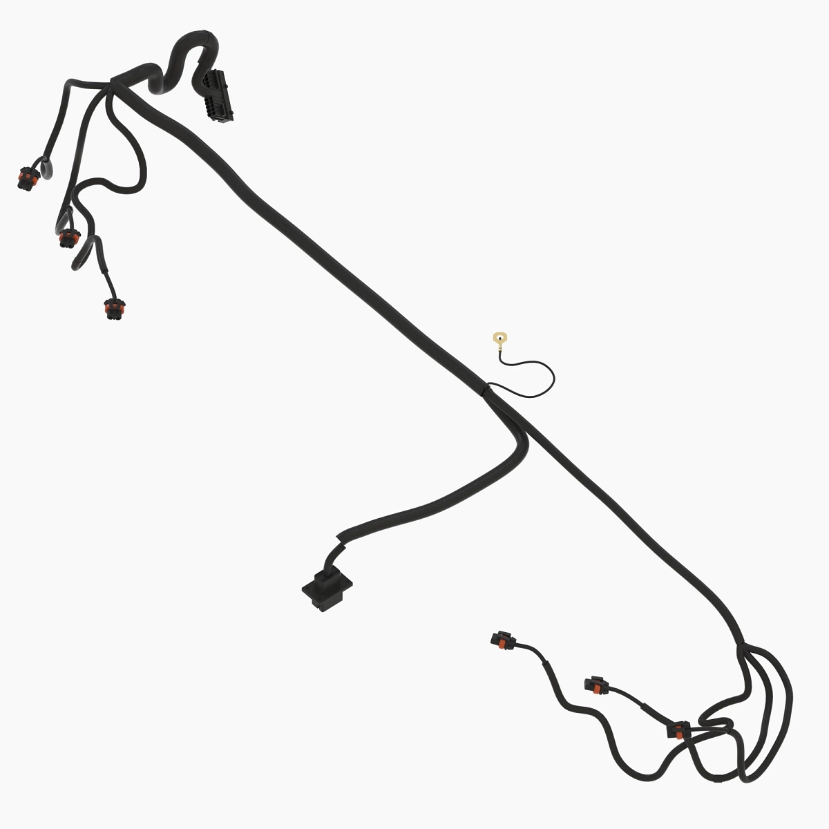 Roof Wiring Harness, Cab Roof Lamp