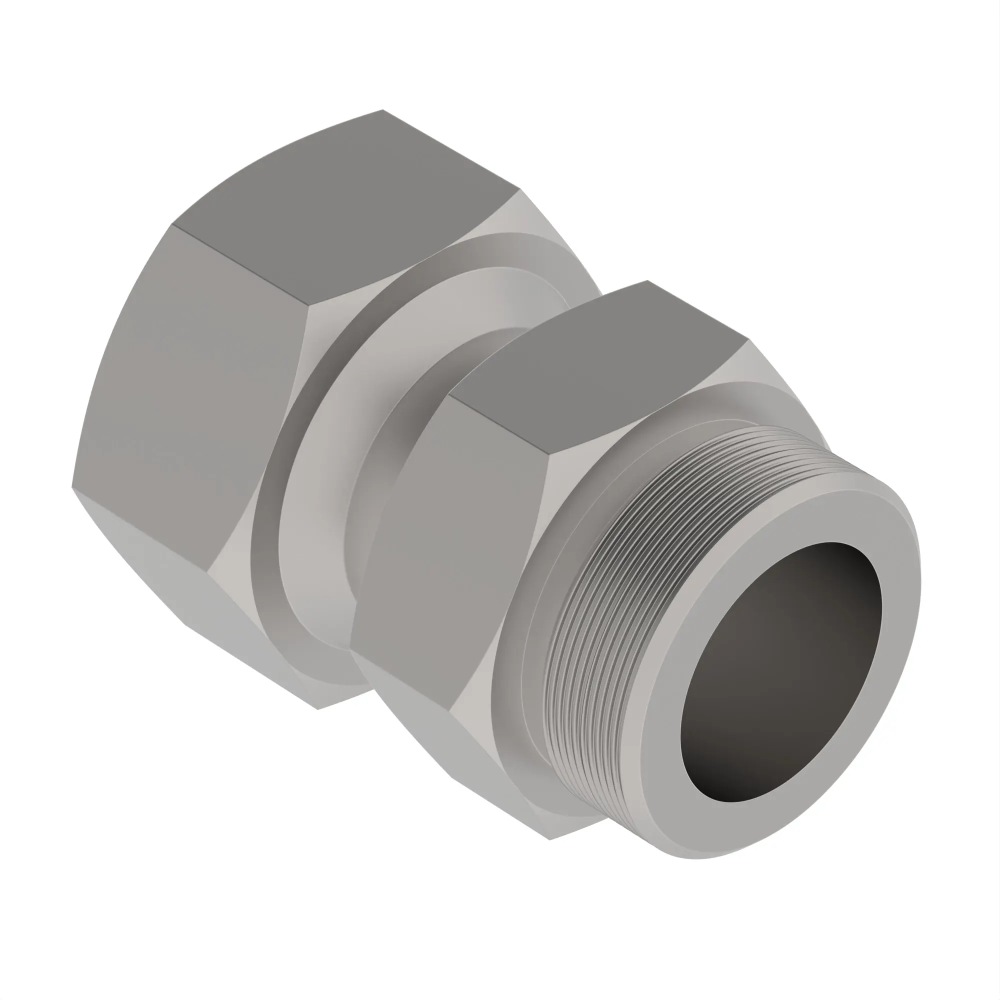 John Deere Straight Threaded Swivel Connector Fitting - 38H1108