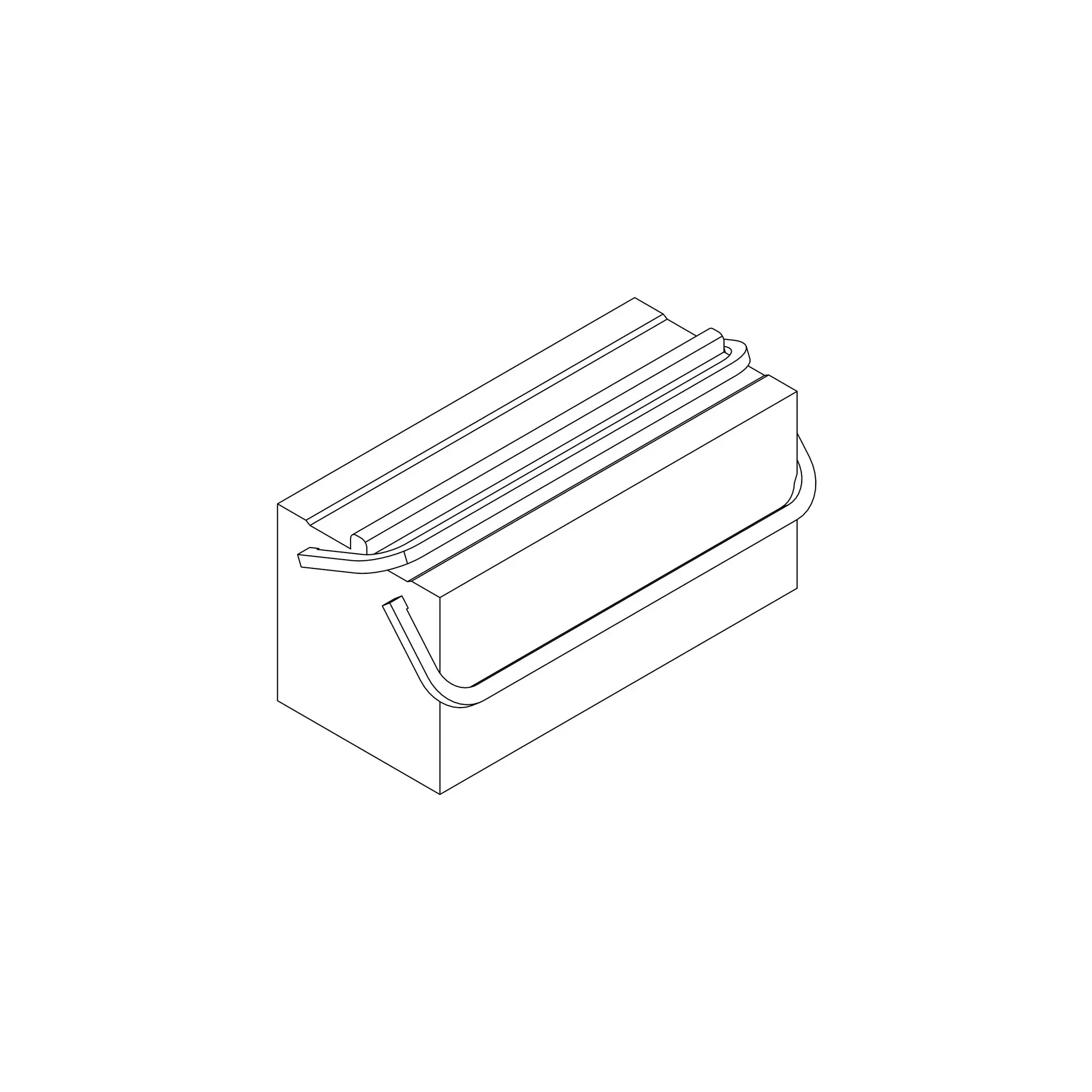 John Deere Tool Box without Tools - F683870