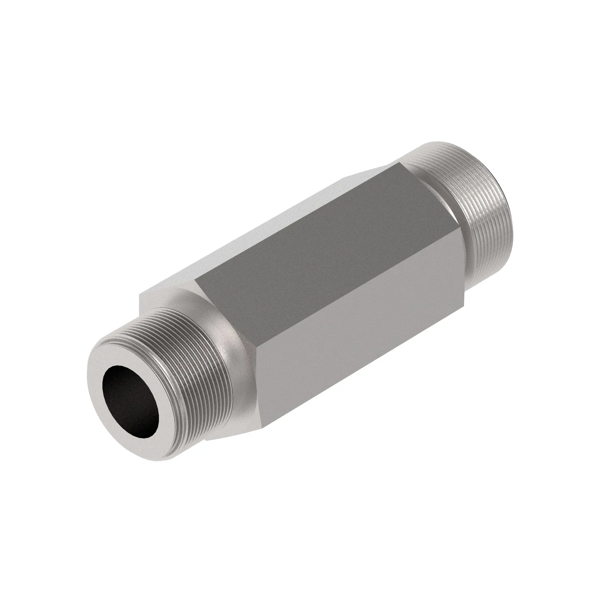 John Deere Long Straight Threaded Connector Fitting - T378540