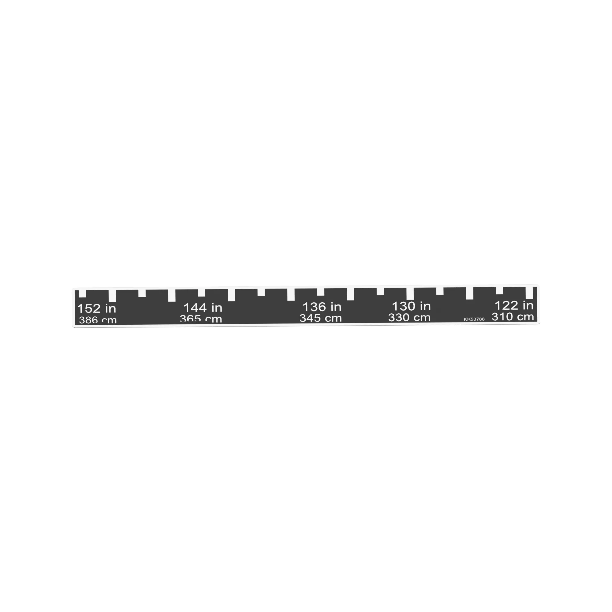 John Deere Wheel Spacing Label - KK53788