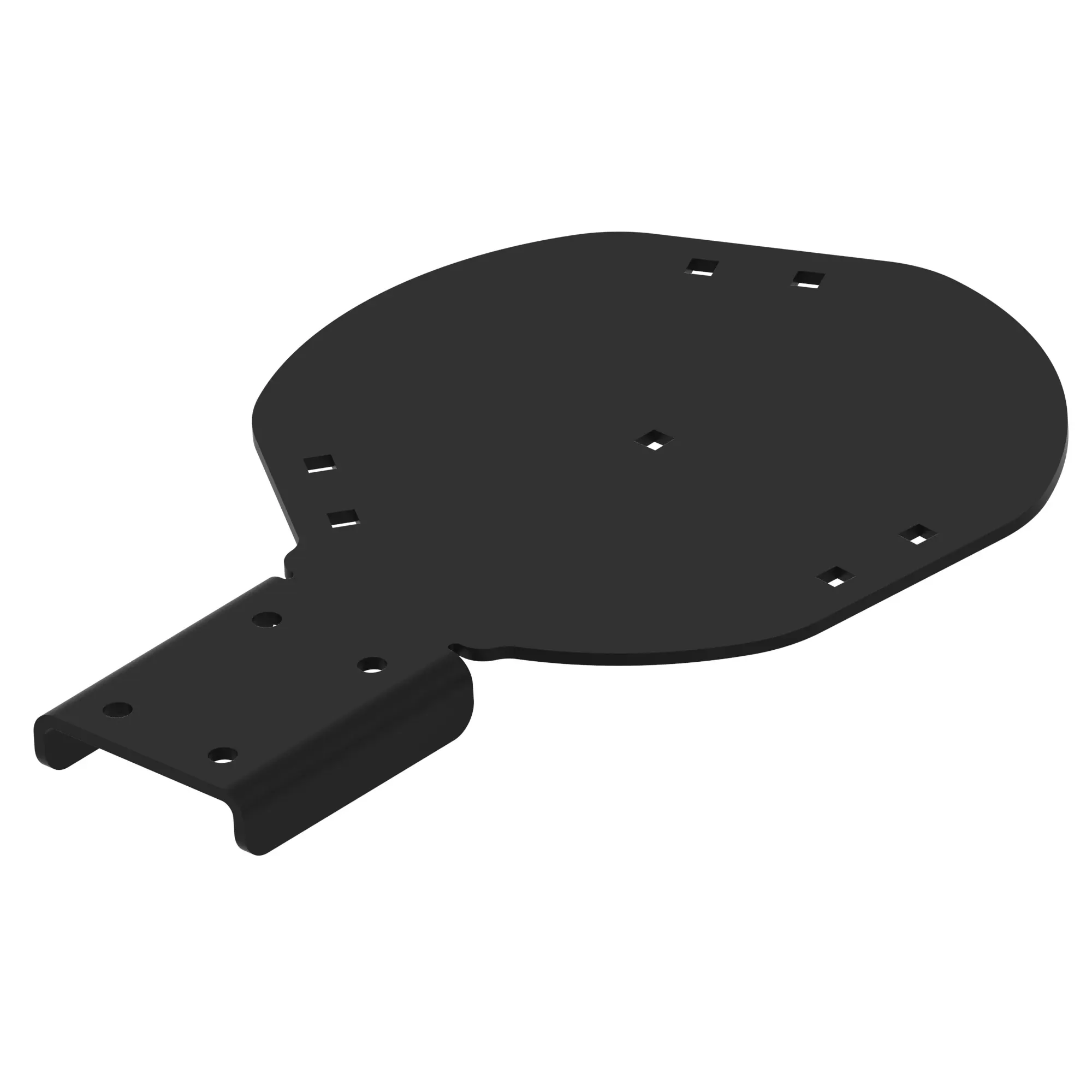 BASE, TRASH RECEPTACLE BASE