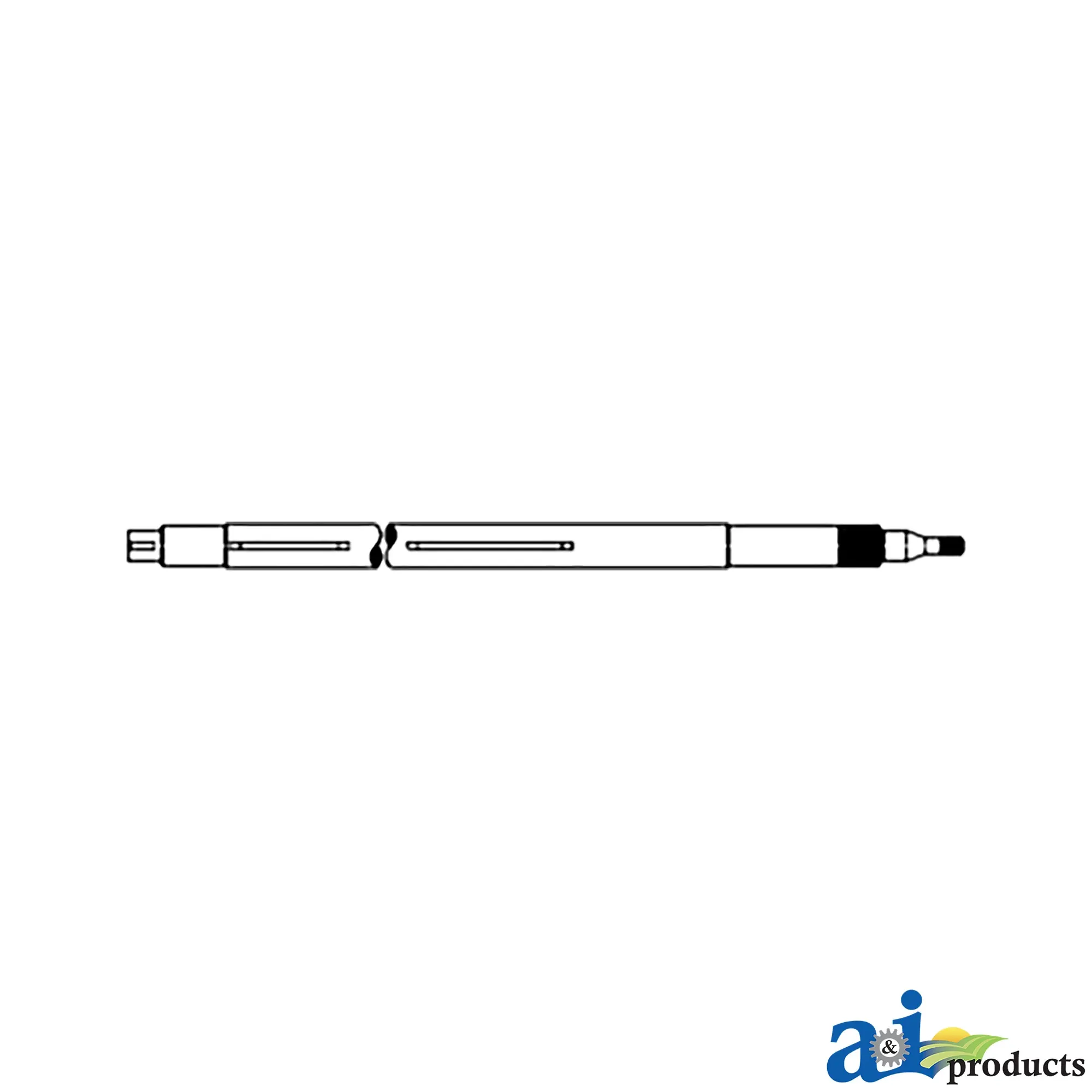A&I Products Threshing Cylinder Shaft - A-H140042