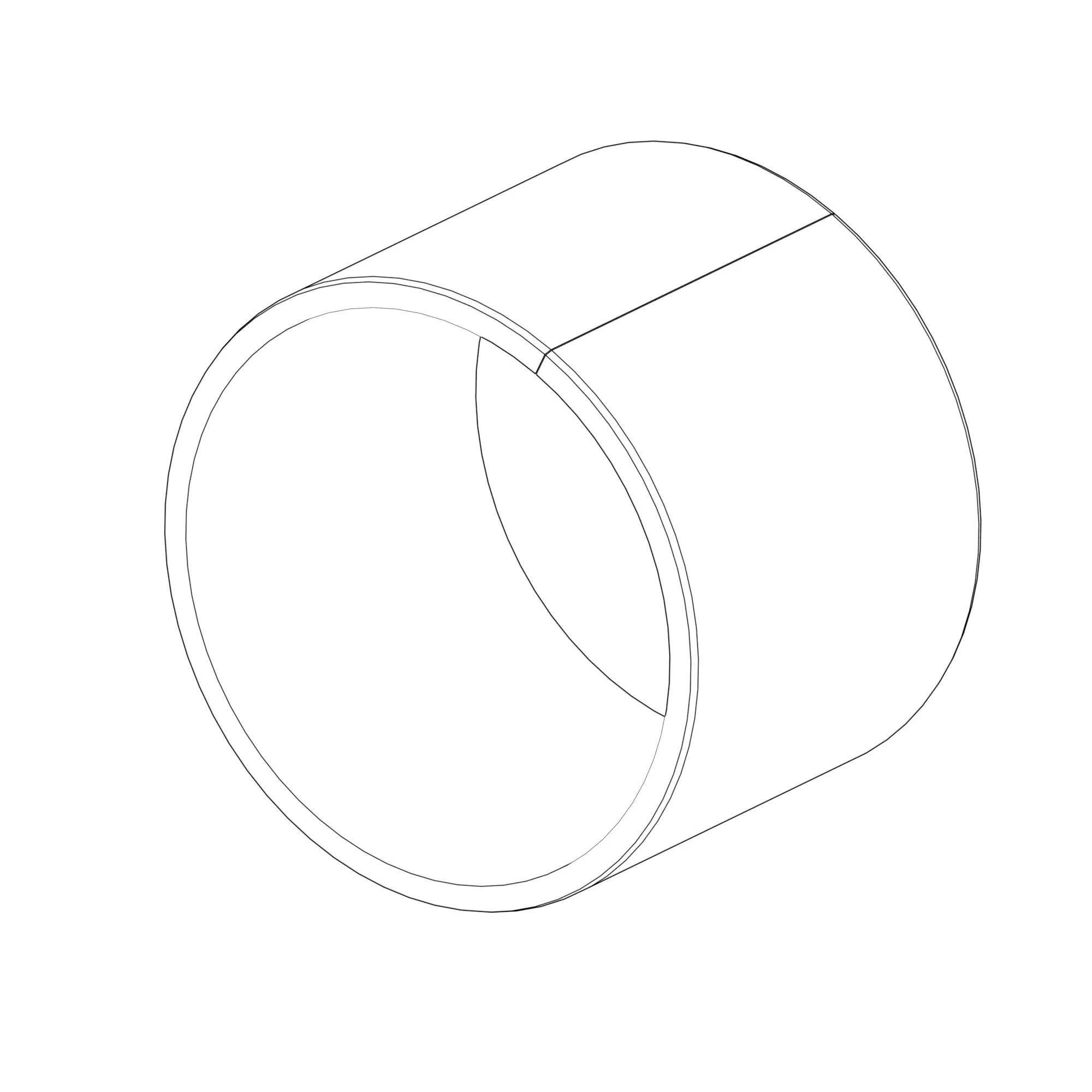 John Deere Split - No Hole Bushing - AXE43905
