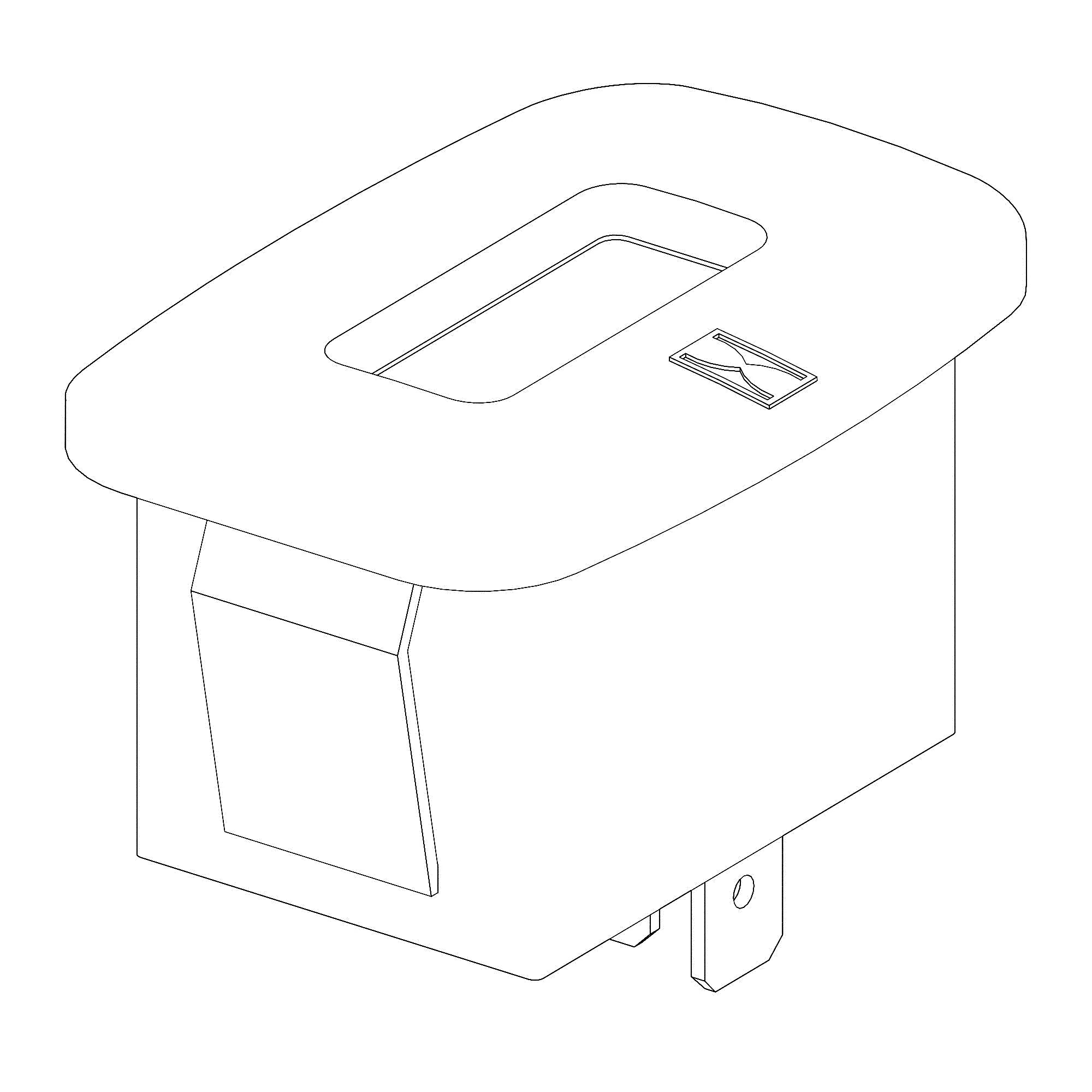 John Deere Snap-In Hour Meter with Hourglass - GY20528