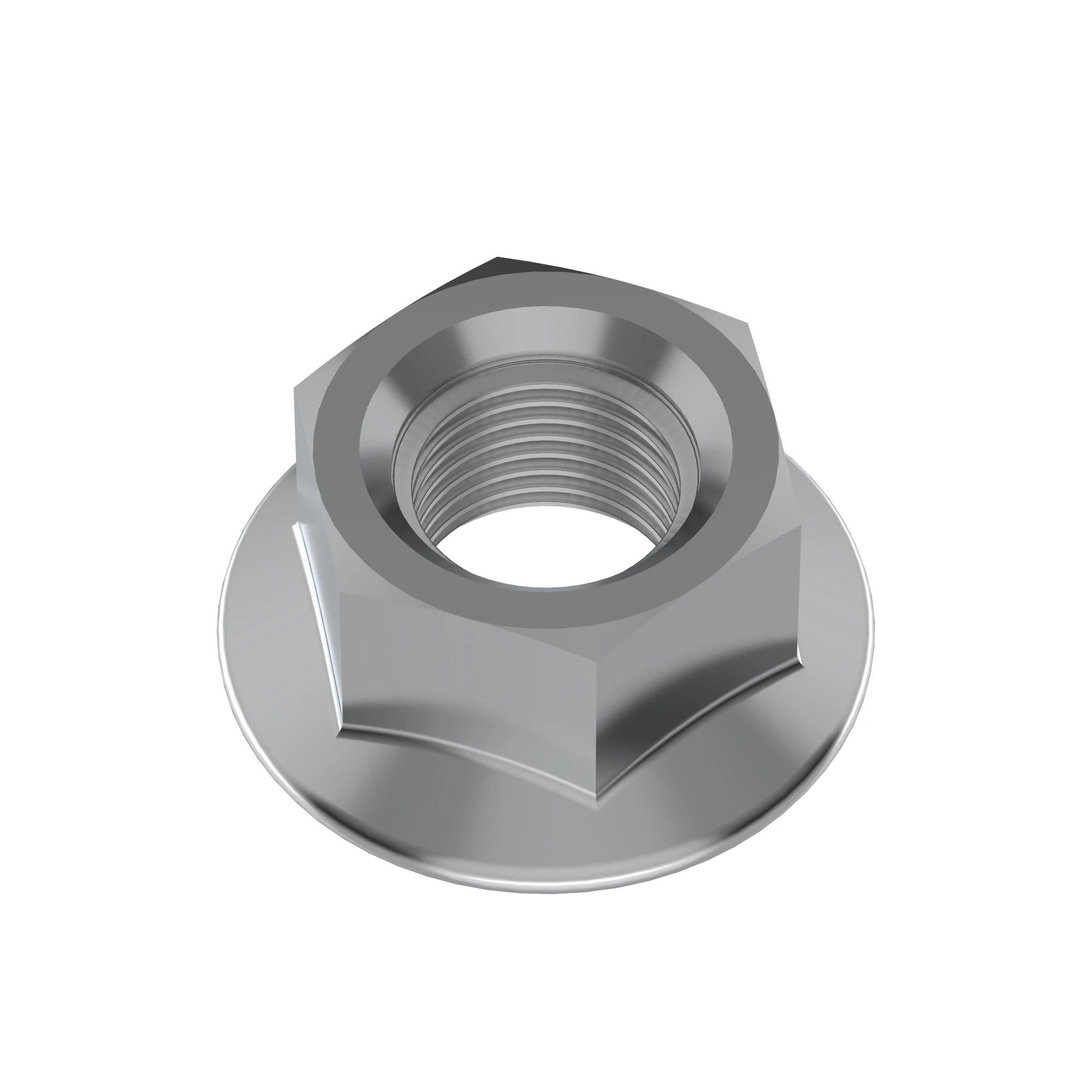 NUT, METRIC, HEX FLANGE