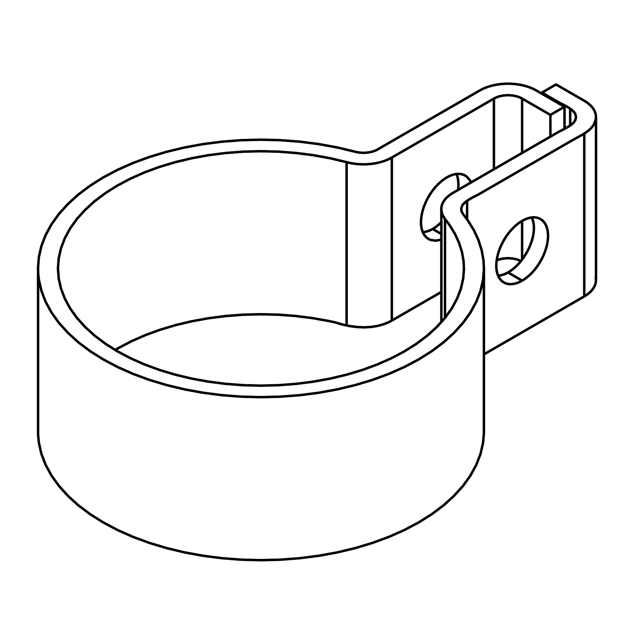 John Deere Muffler Clamp Assembly - RE62187