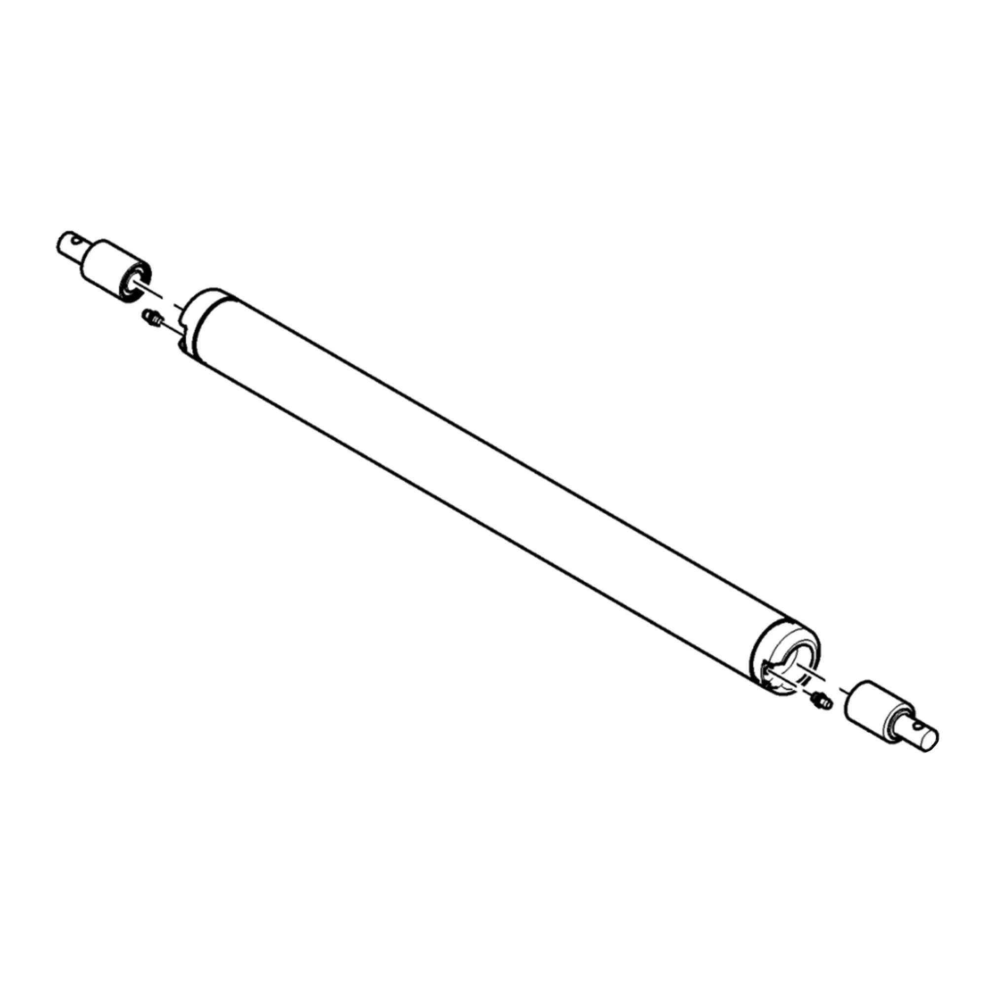 John Deere Smooth 2" Diameter Roller Kit - AUC10877