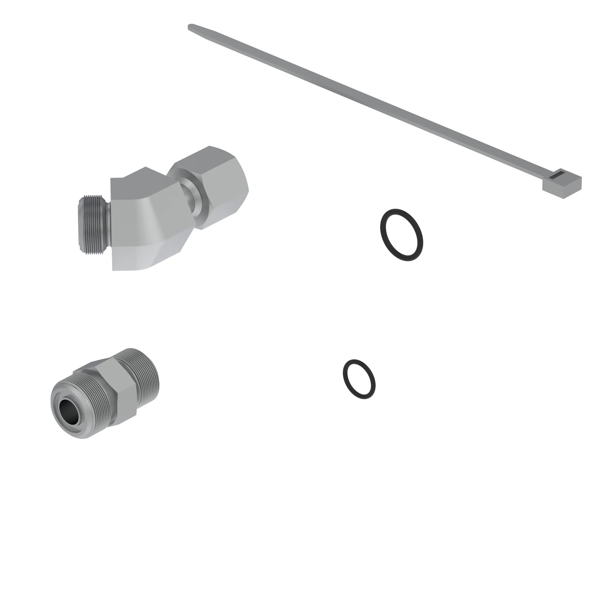 John Deere 2-Function Quick Coupler Fitting Attachment - BXX10625