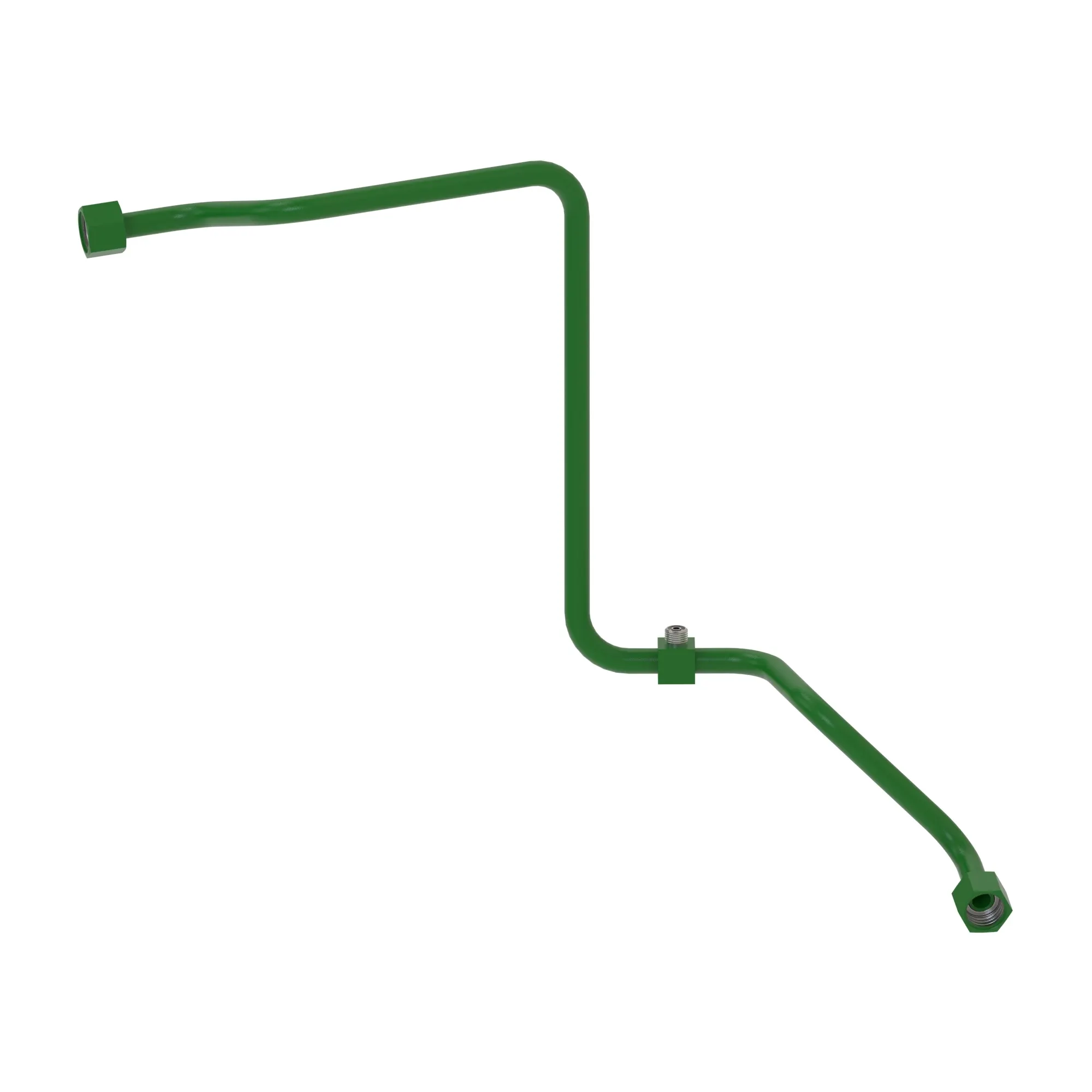 John Deere Cutterhead Feedroll Pressure Oil Tube - AXE52889