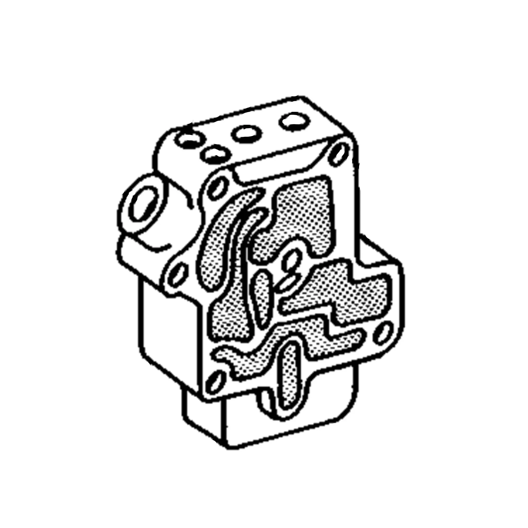 John Deere Relief Valve Housing - R76387