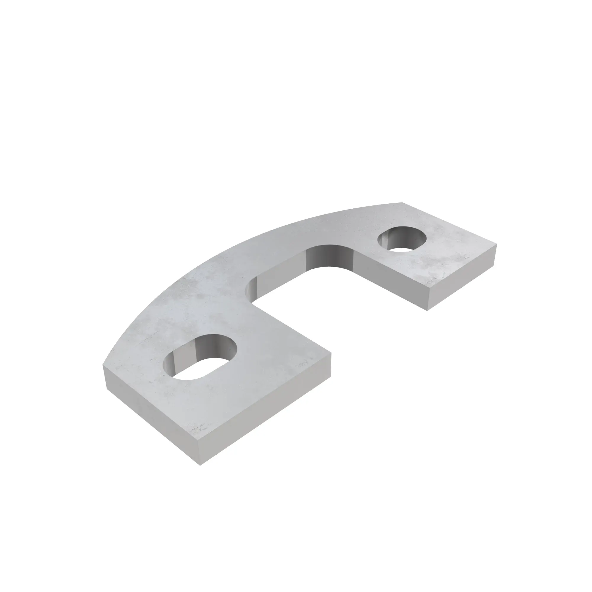 John Deere Feeder House Latch Pin Hold Down Plate - H137143