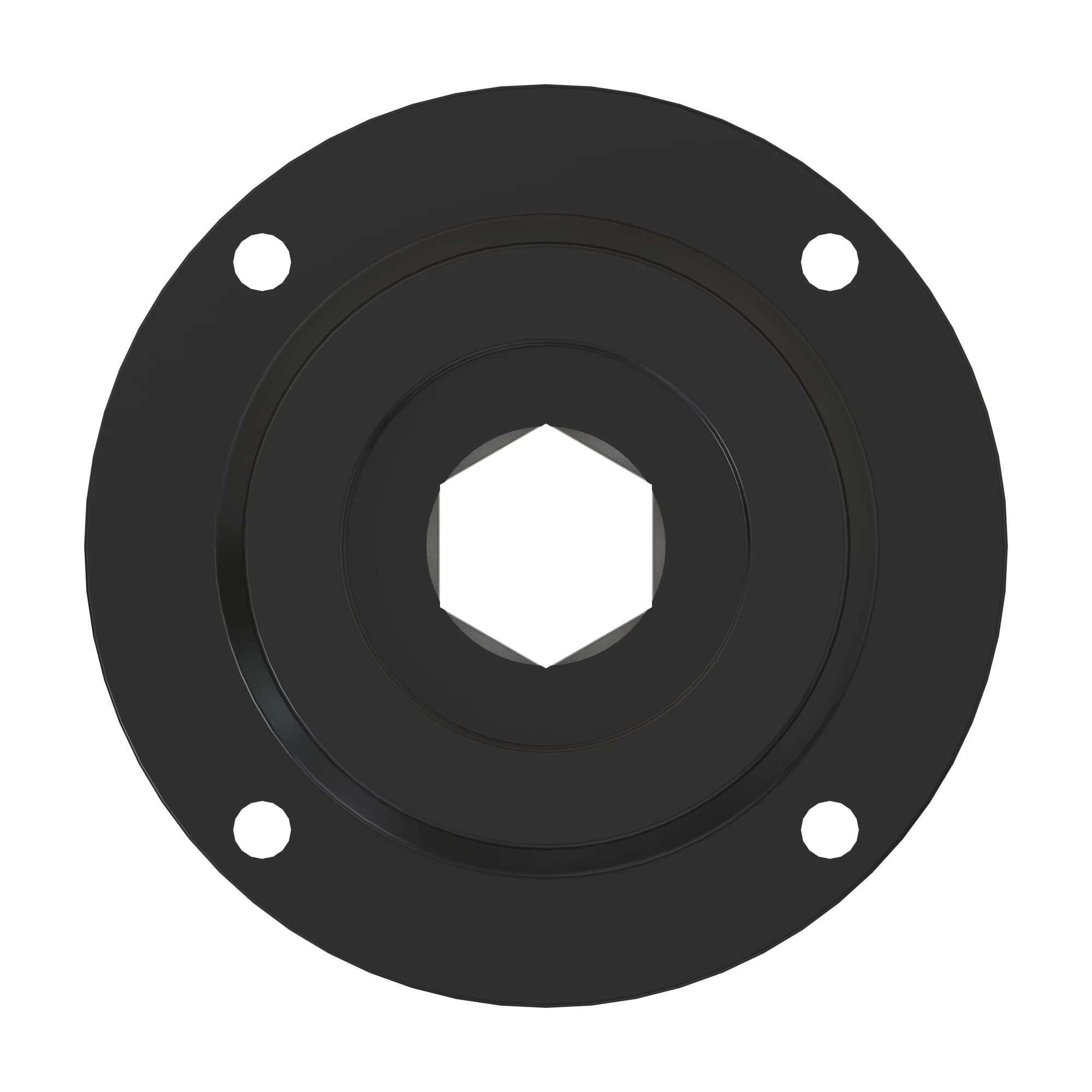 John カットアウトトップ JOHN BLACK FITTED CUT-OUT TOP