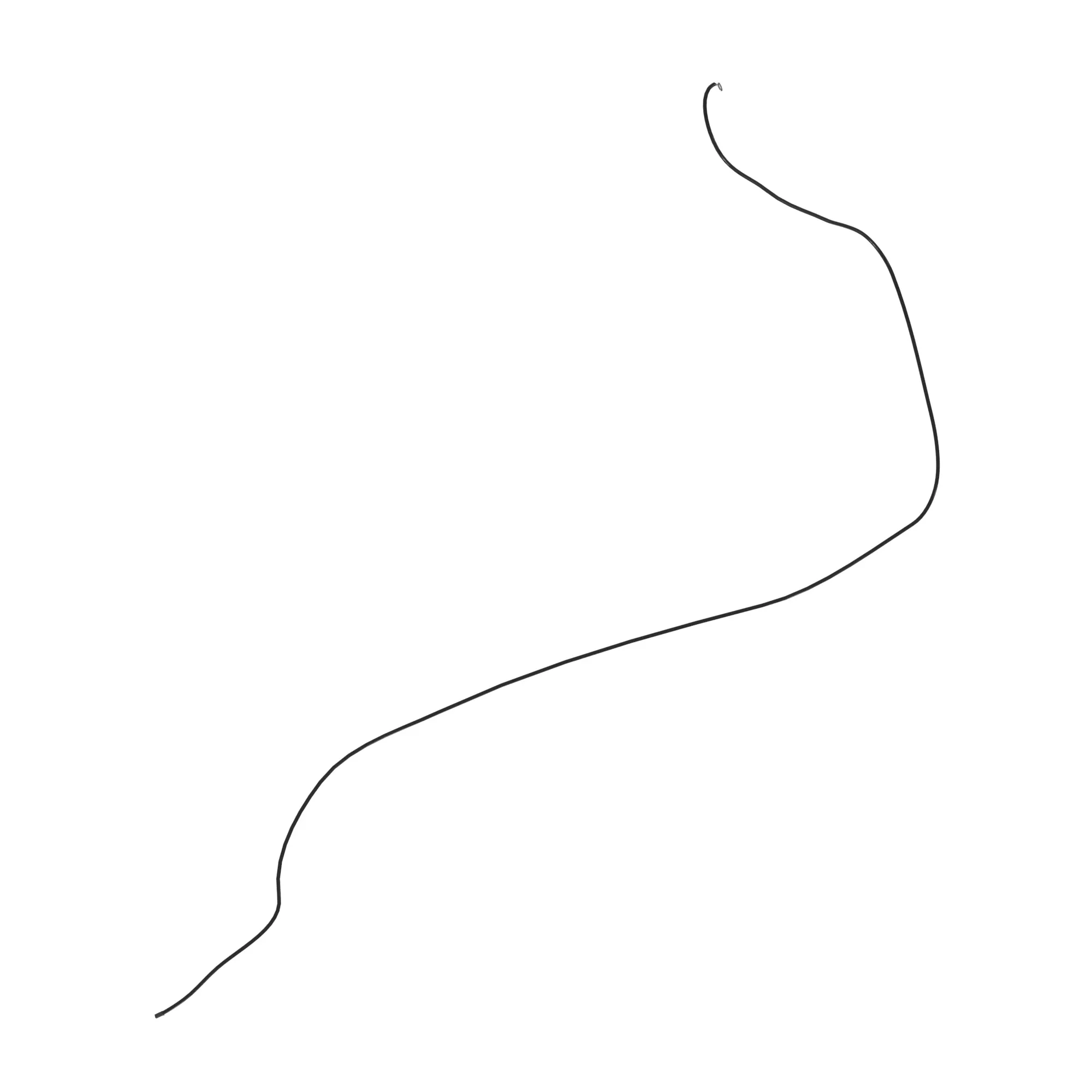 John Deere Telematics Unit Grounding Wire Harness - ADX11699