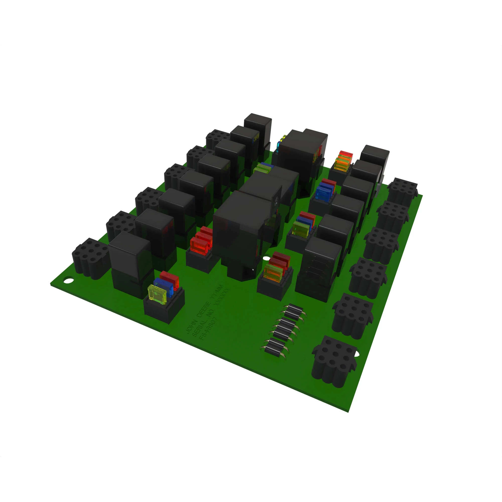John Deere Circuit Board for Cab Wiring Harness - F658399