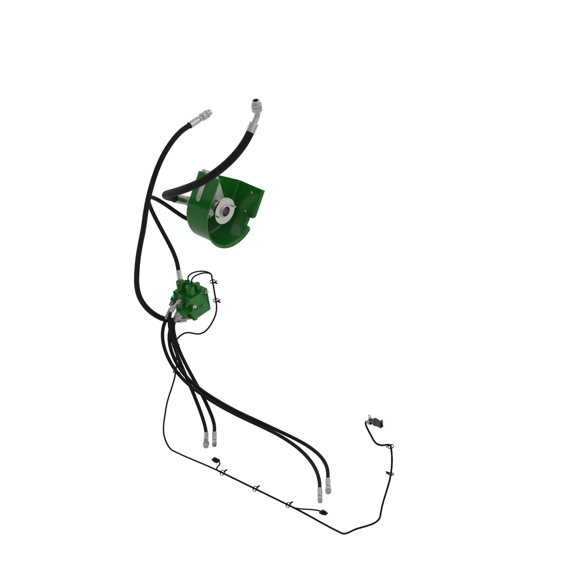 John Deere PowerCast™ Spreader Control Valve Attachment - BXE10198