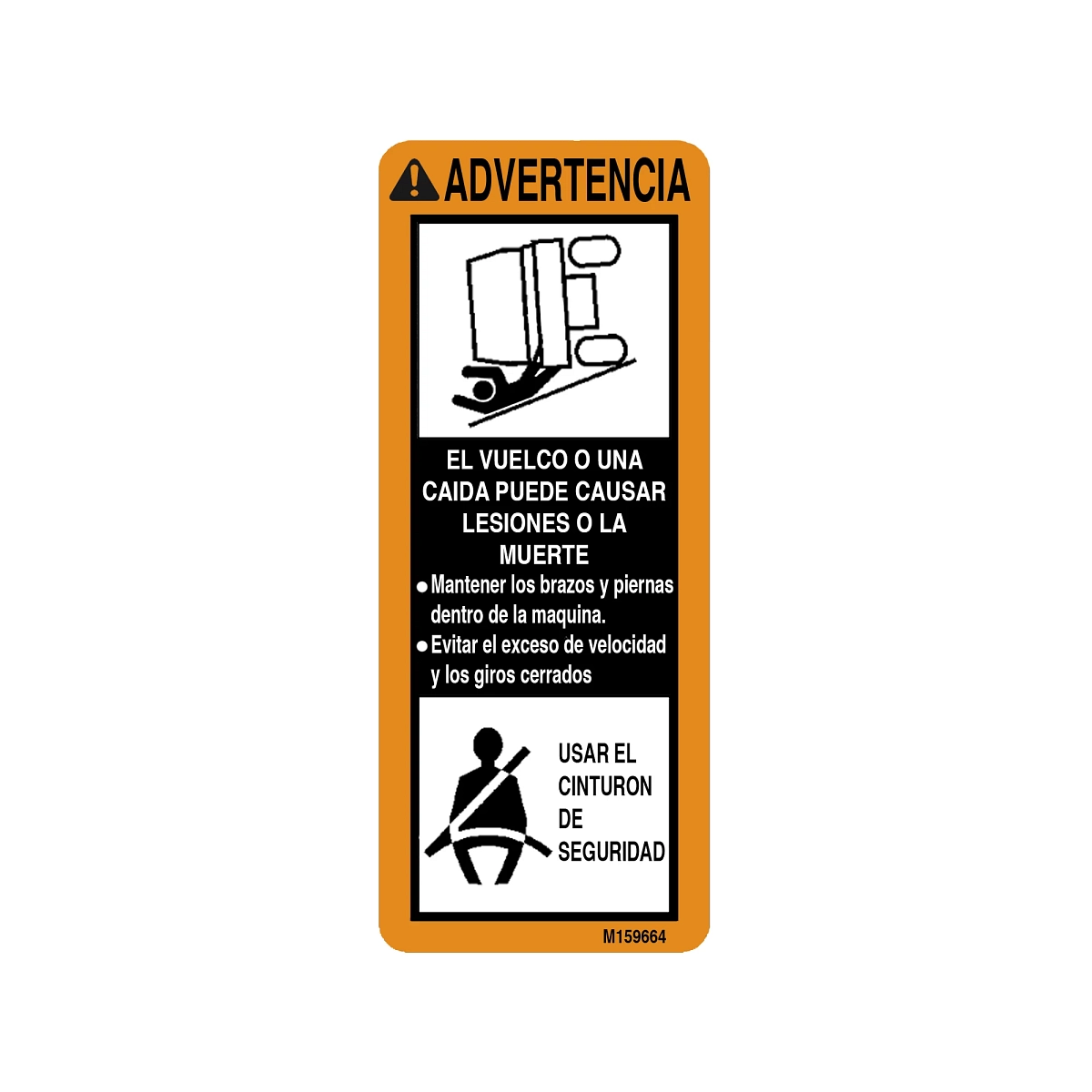 Label, Warning (Spanish)
