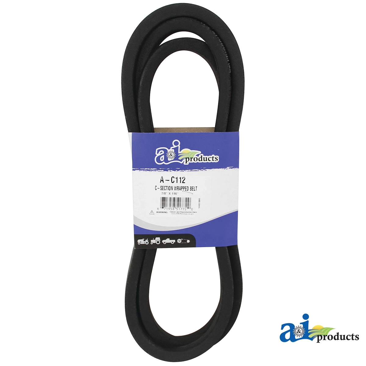 C-Section Wrapped Belt
